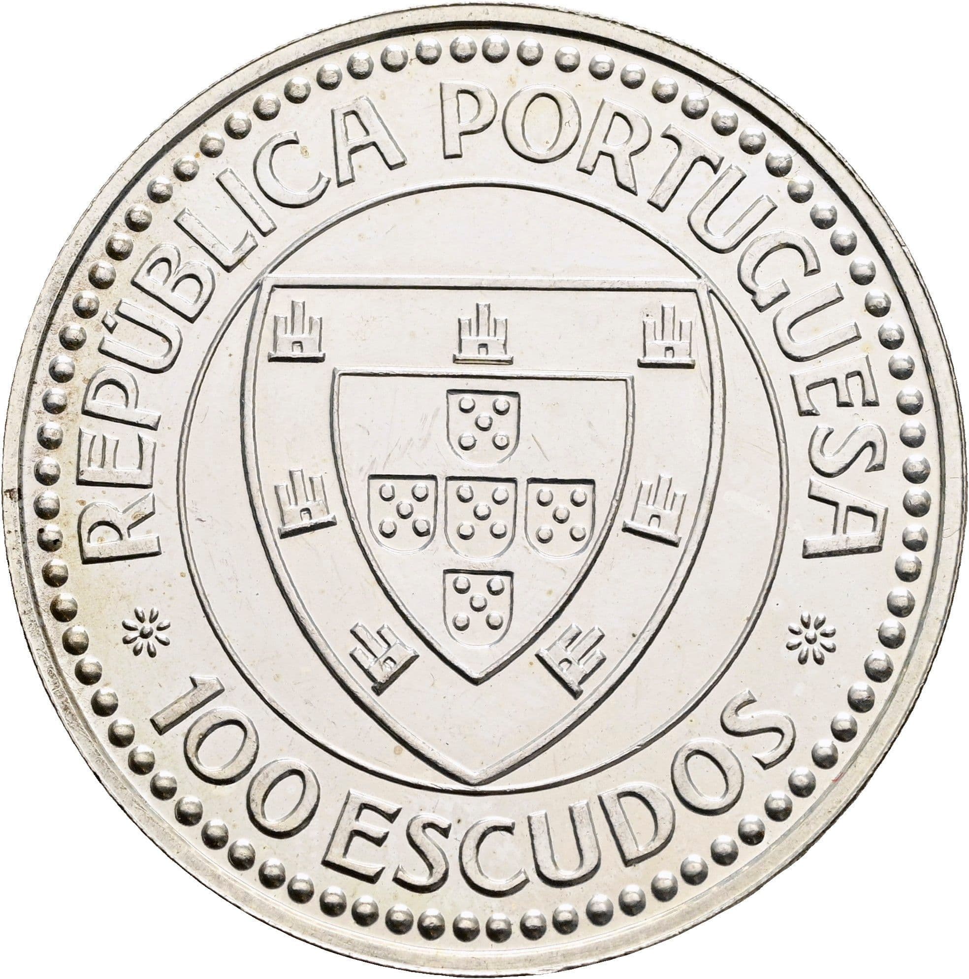 100 Escudos 1987 – Vorderseite