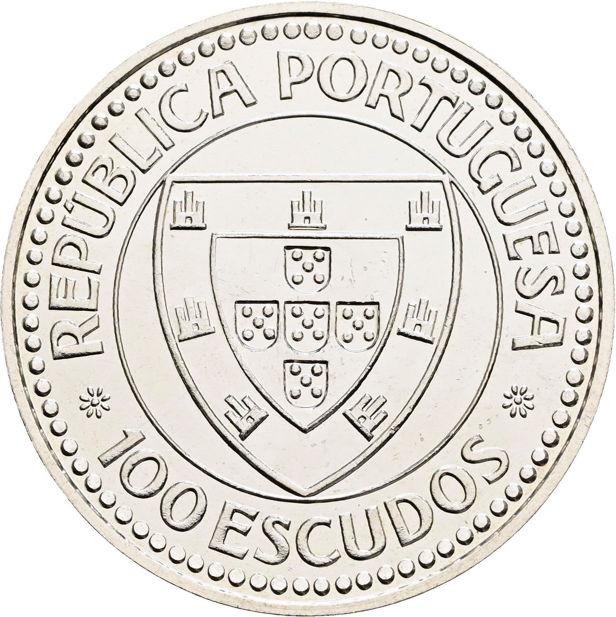 100 Escudos 1987 – Vorderseite