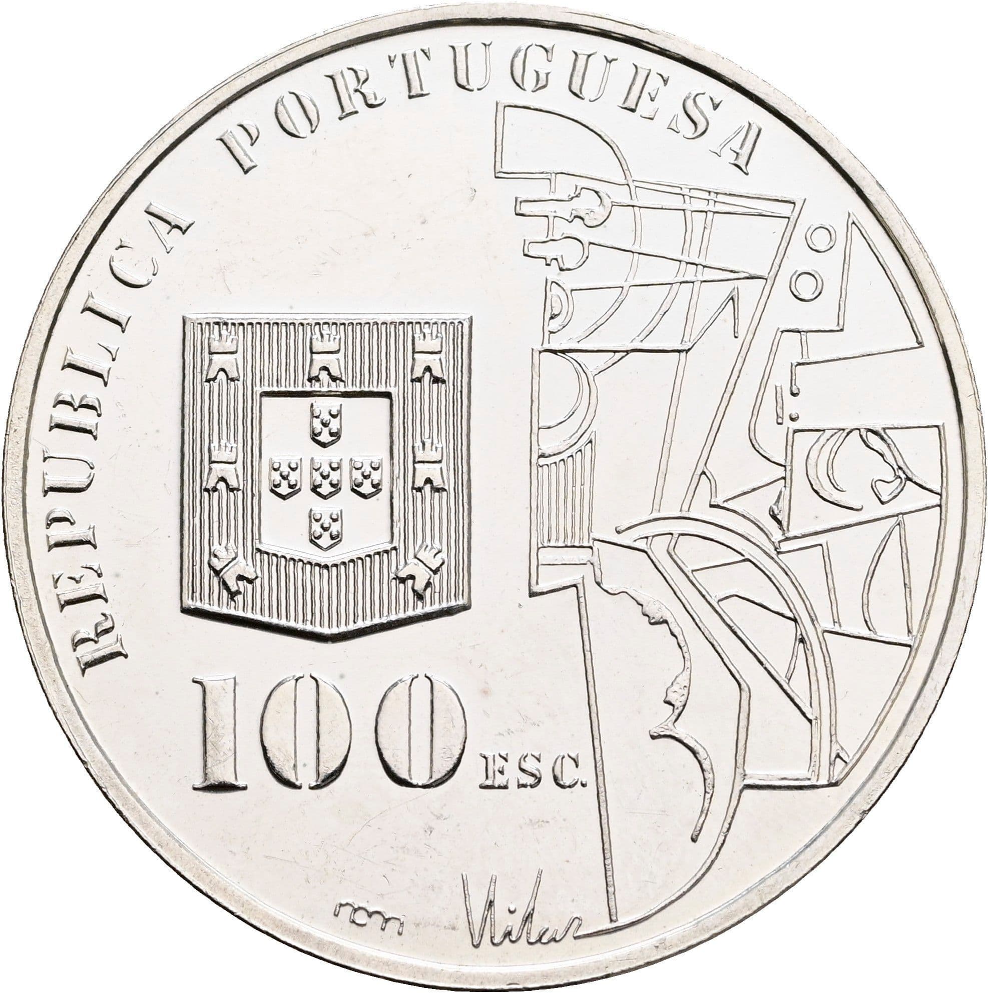 100 Escudos 1987 – Vorderseite