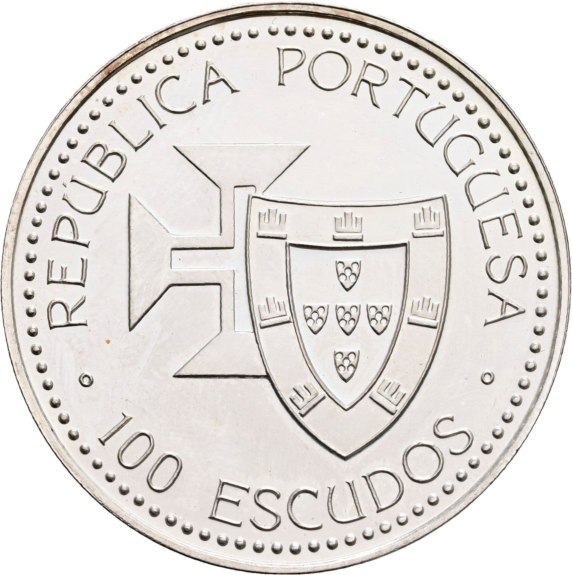 100 Escudos 1989 – Vorderseite
