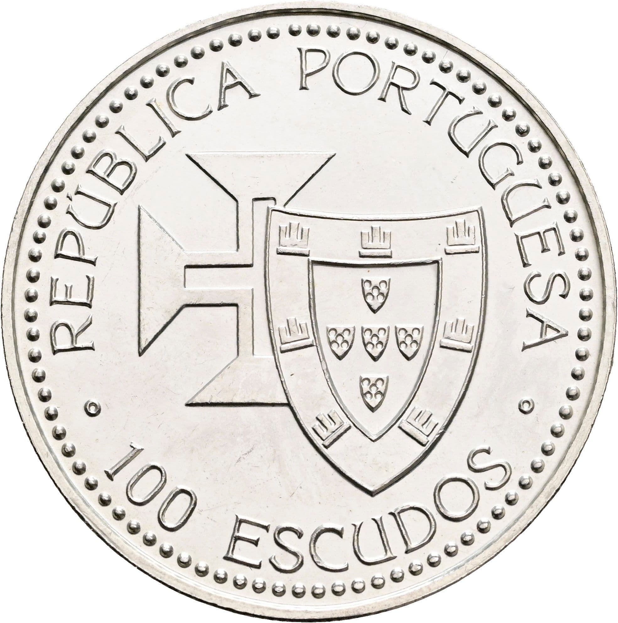 100 Escudos 1989 – Vorderseite