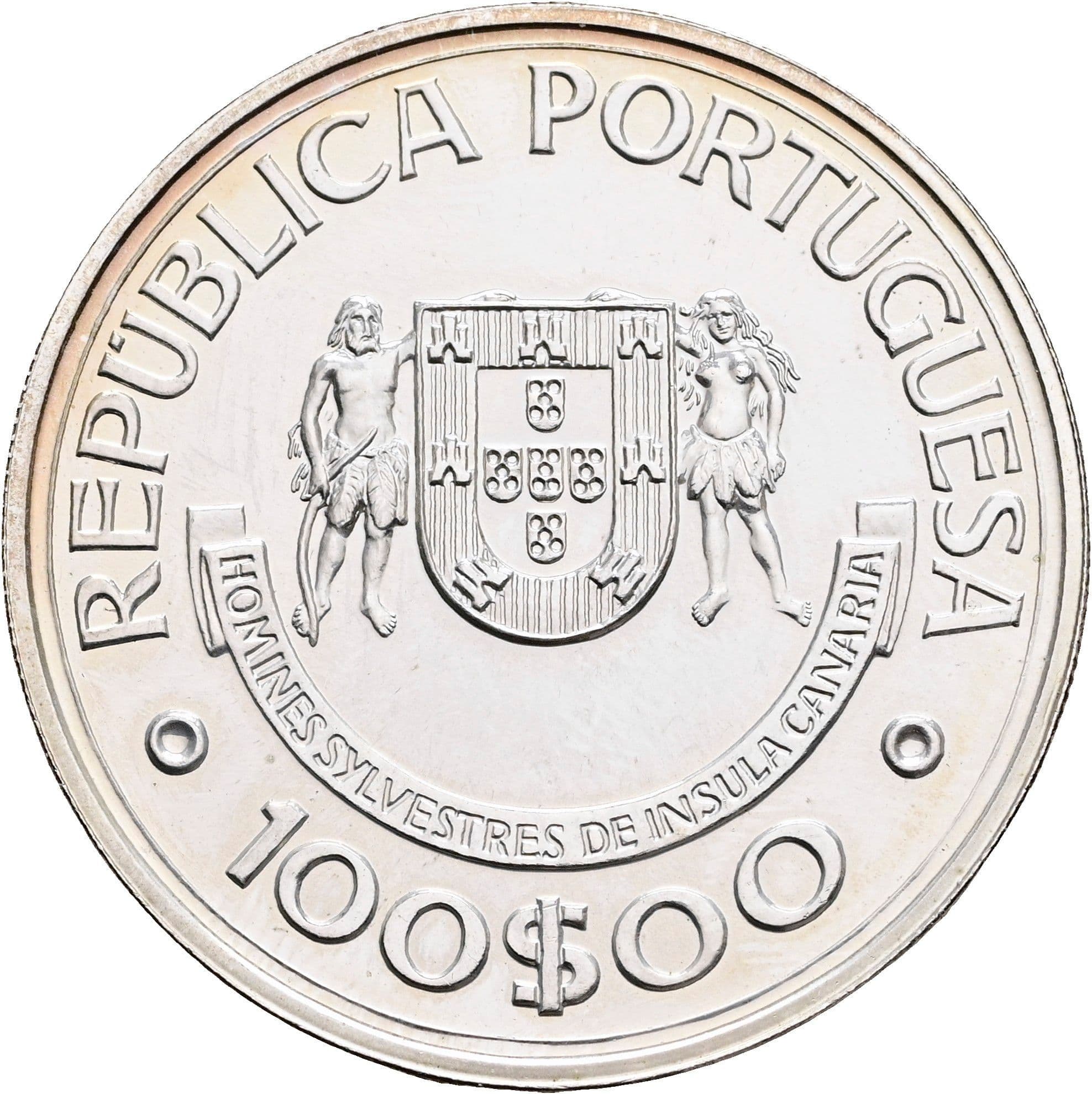 100 Escudos 1989 – Vorderseite