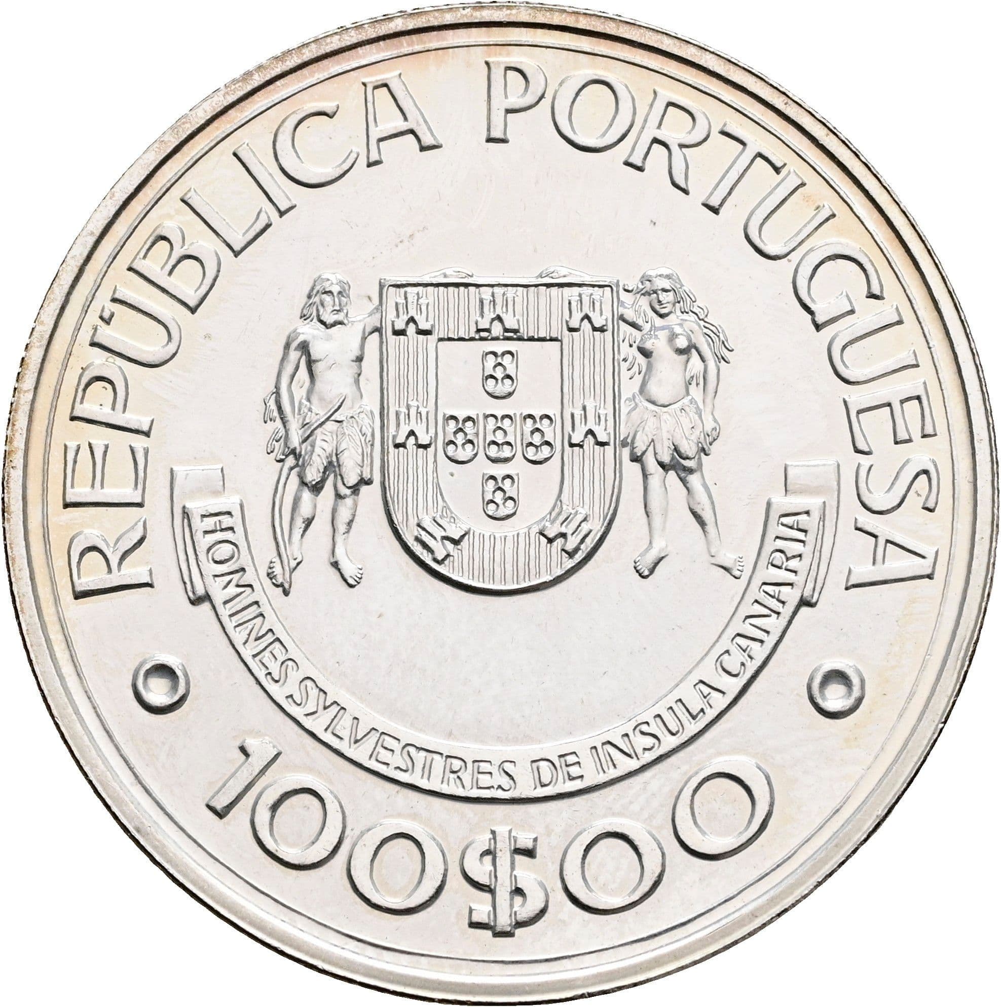 100 Escudos 1989 – Vorderseite
