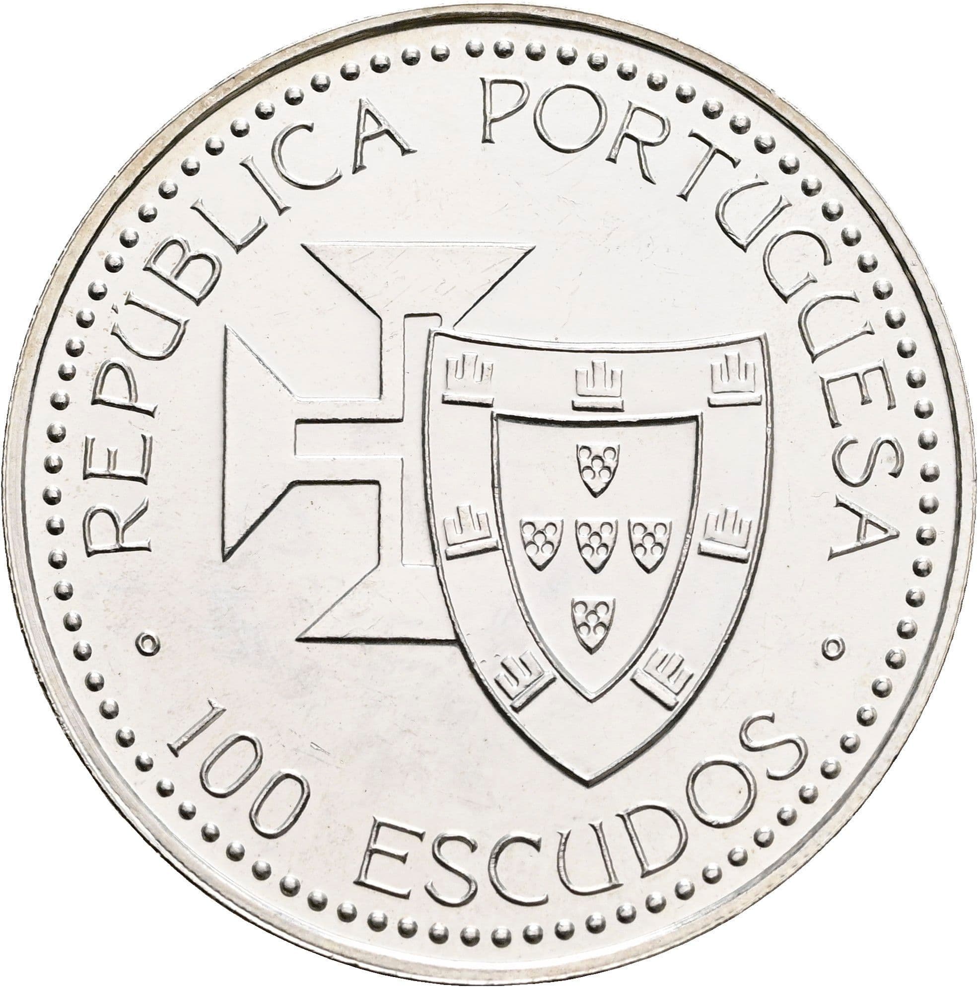 100 Escudos 1989 – Vorderseite