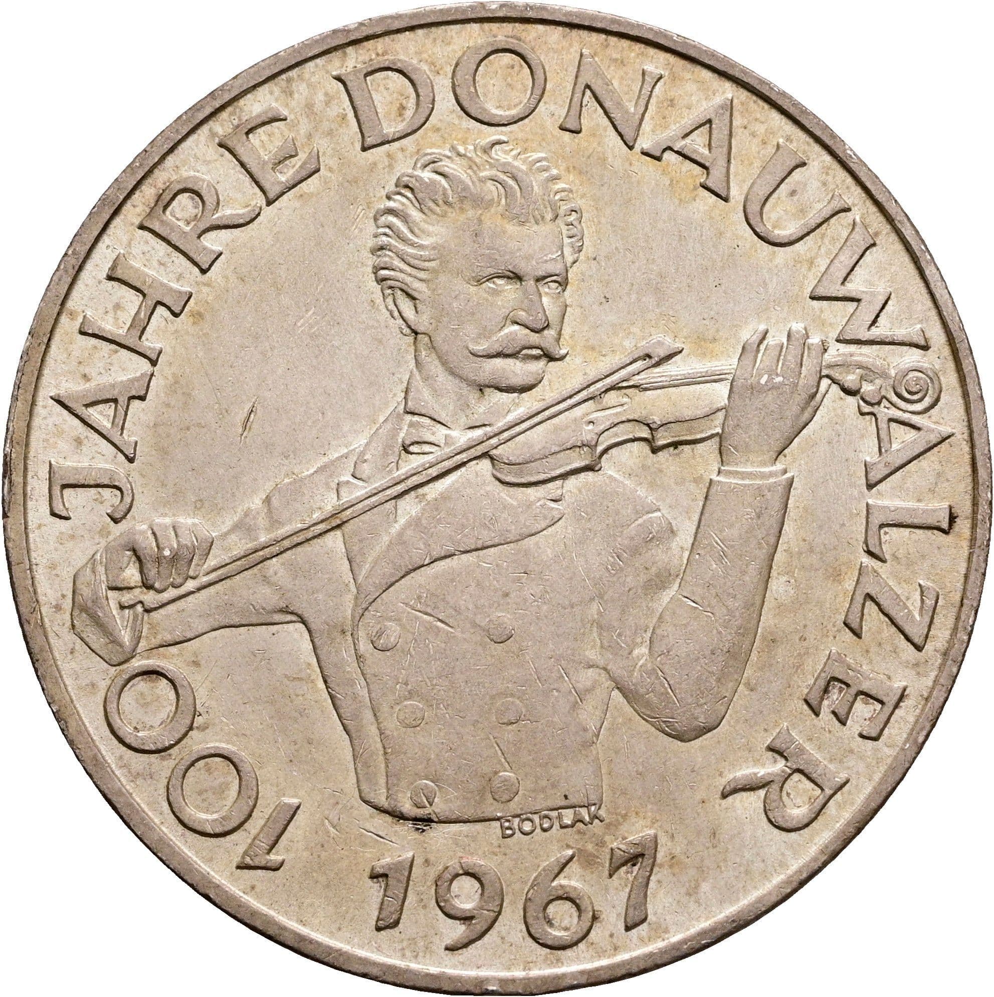 50 Schilling 1967 – Vorderseite