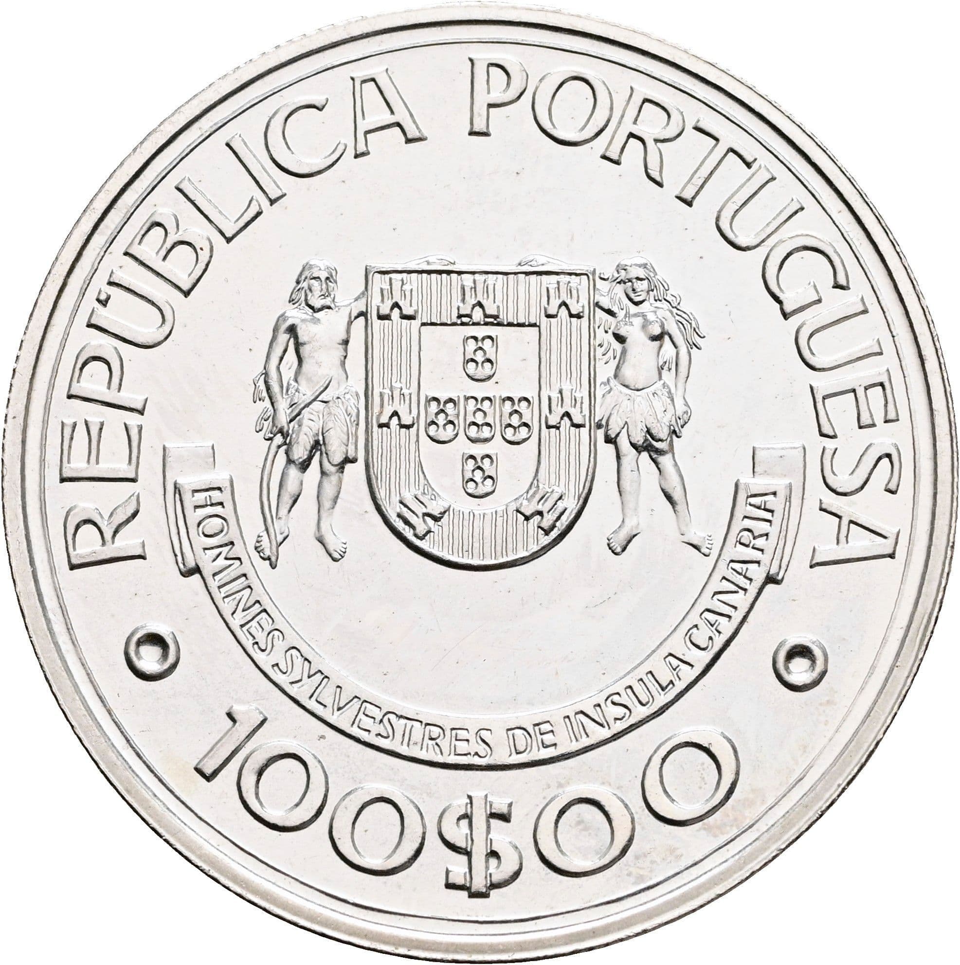 100 Escudos 1989 – Vorderseite