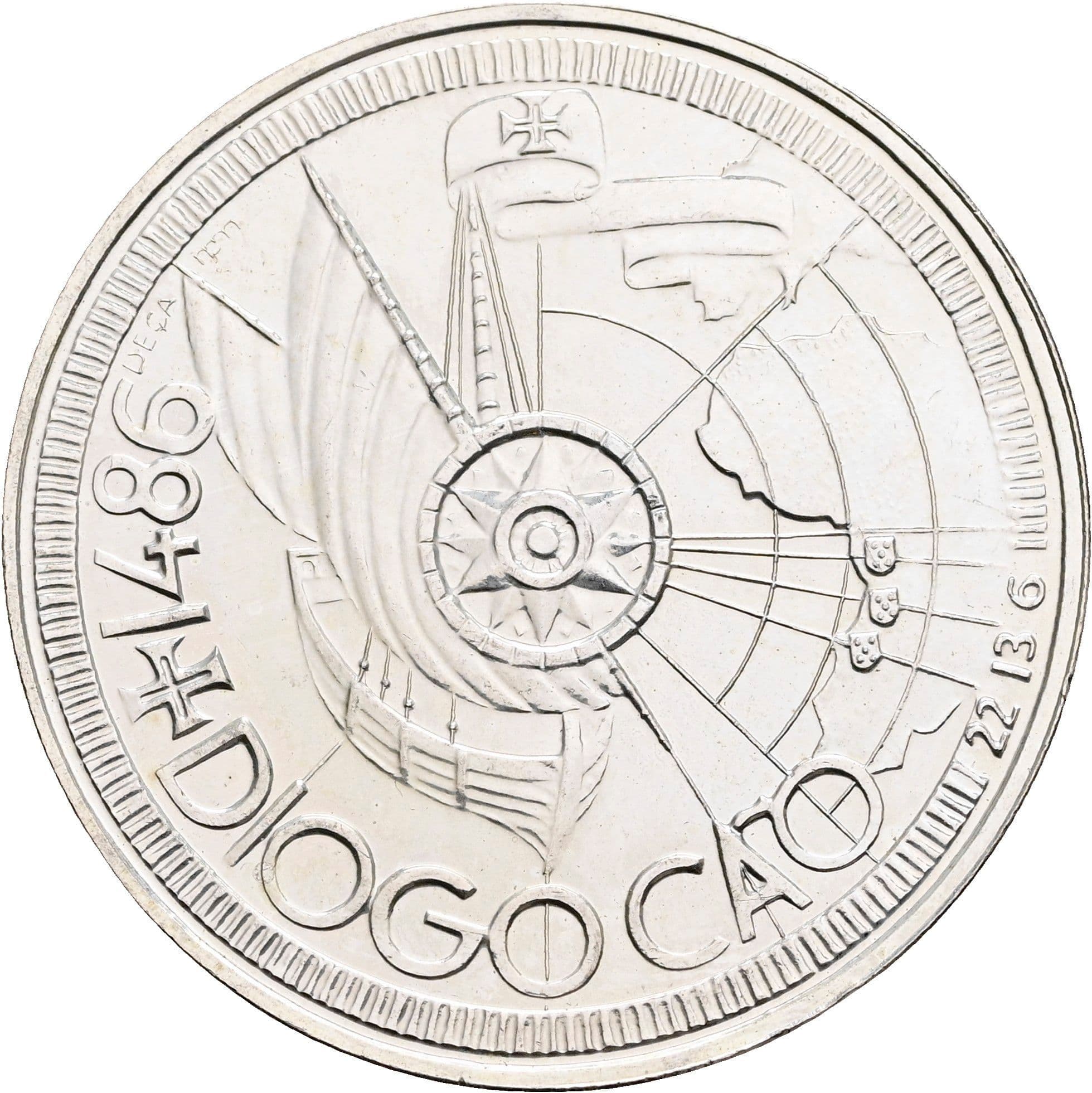100 Escudos 1987 – Rückseite