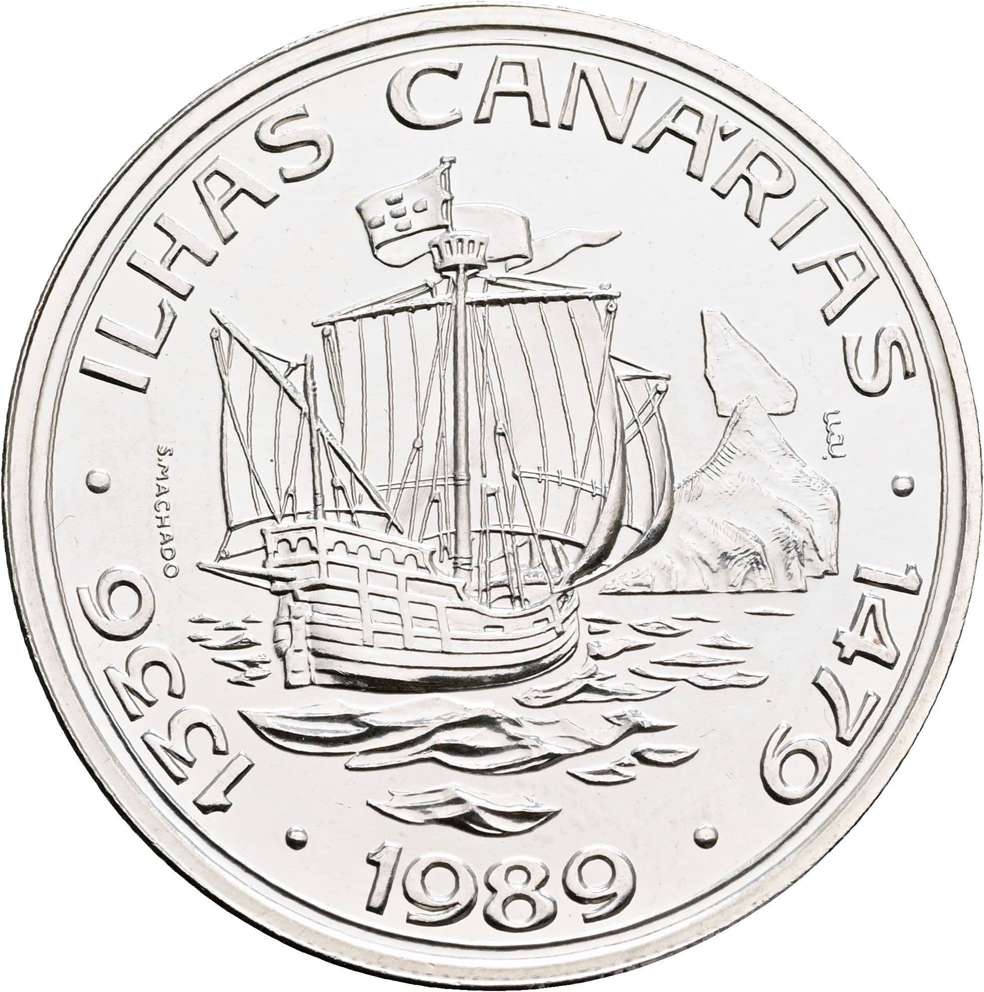 100 Escudos 1989 – Rückseite