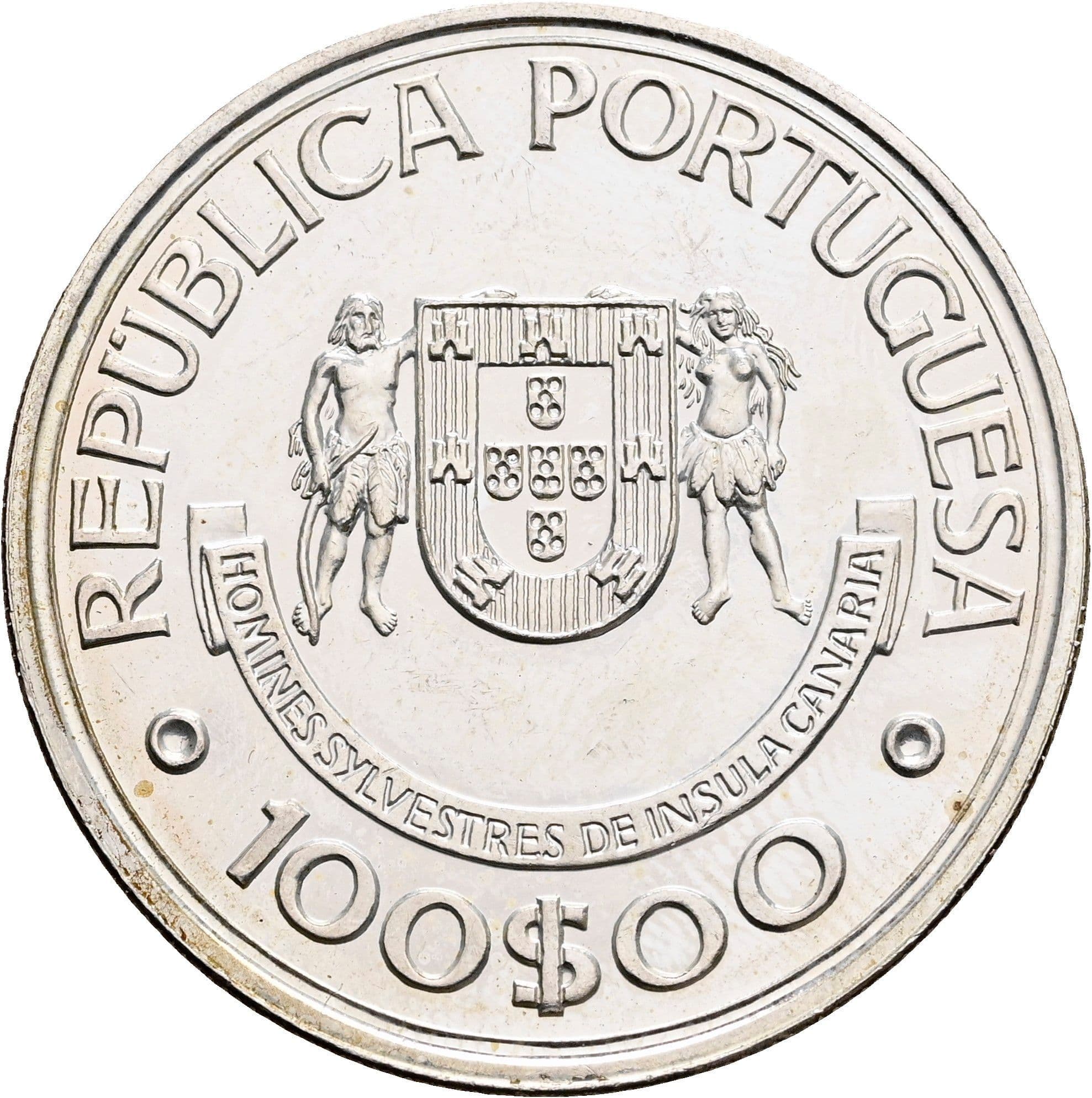 100 Escudos 1989 – Vorderseite