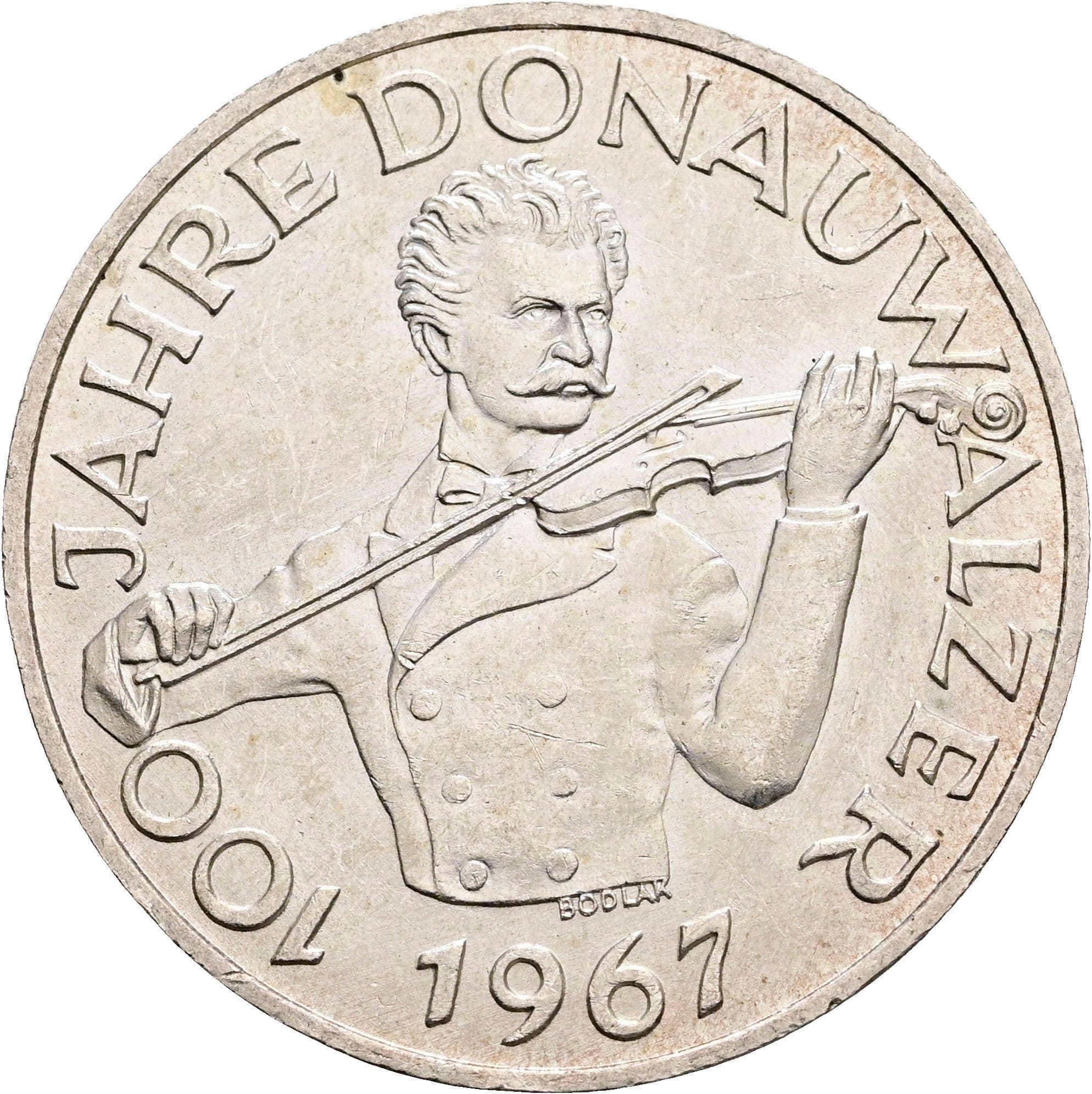 50 Schilling 1967 – Vorderseite