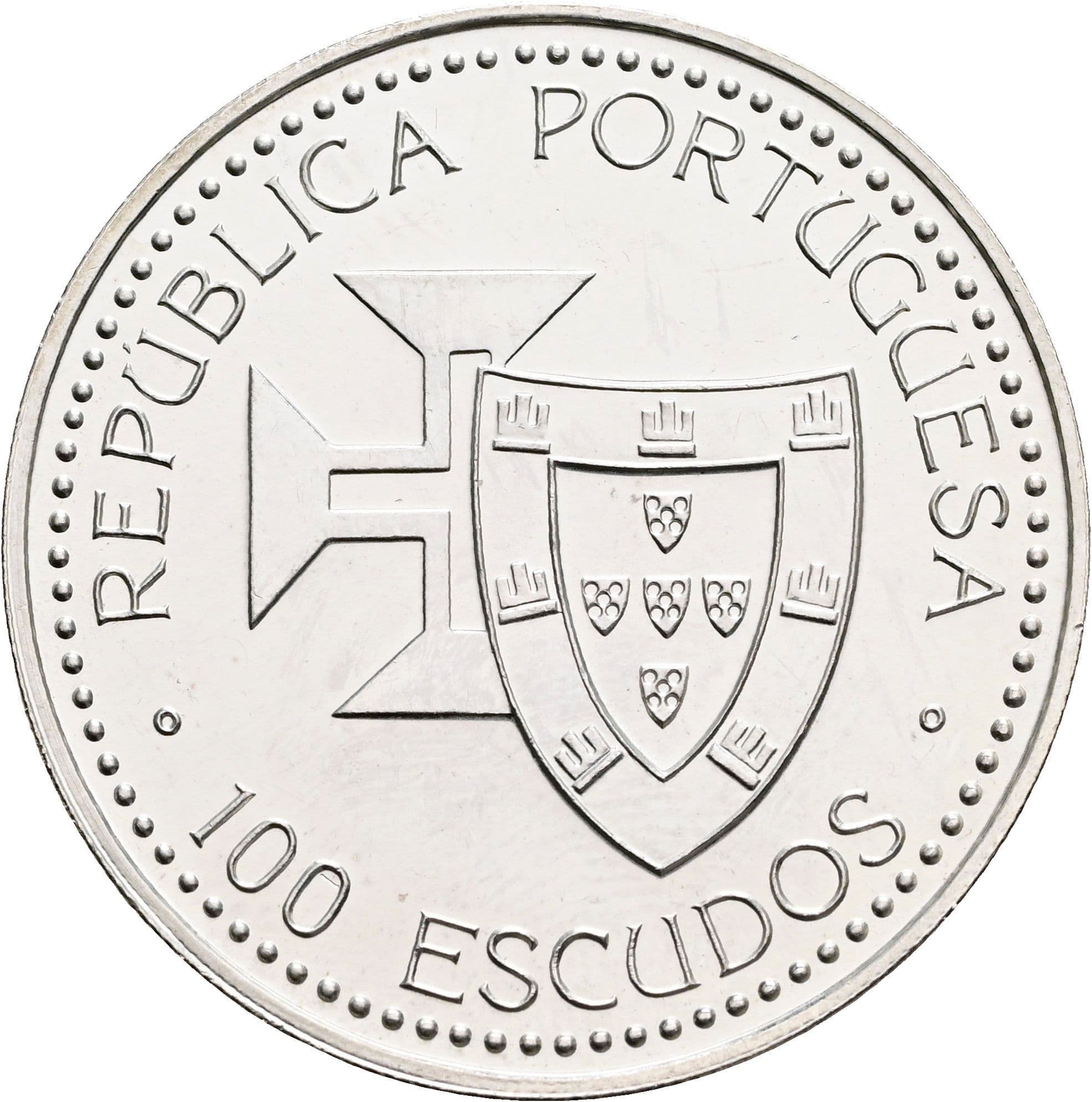 100 Escudos 1989 – Vorderseite