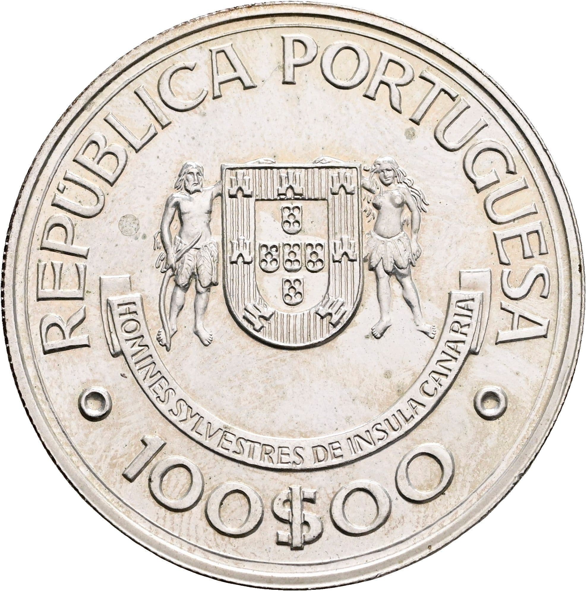 100 Escudos 1989 – Vorderseite