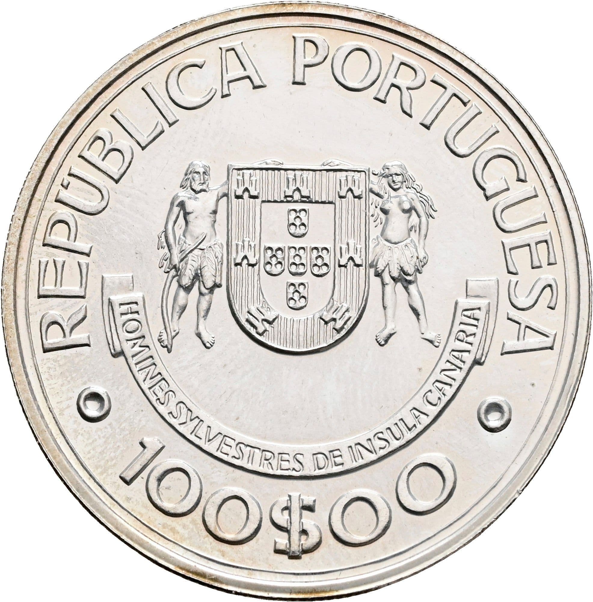 100 Escudos 1989 – Vorderseite