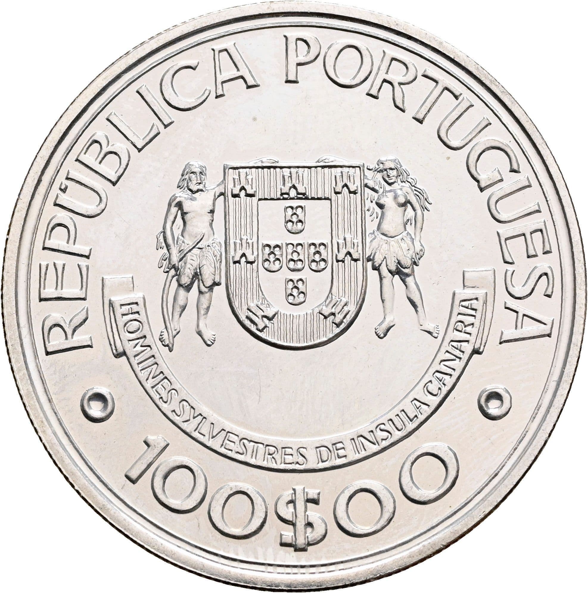 100 Escudos 1989 – Vorderseite