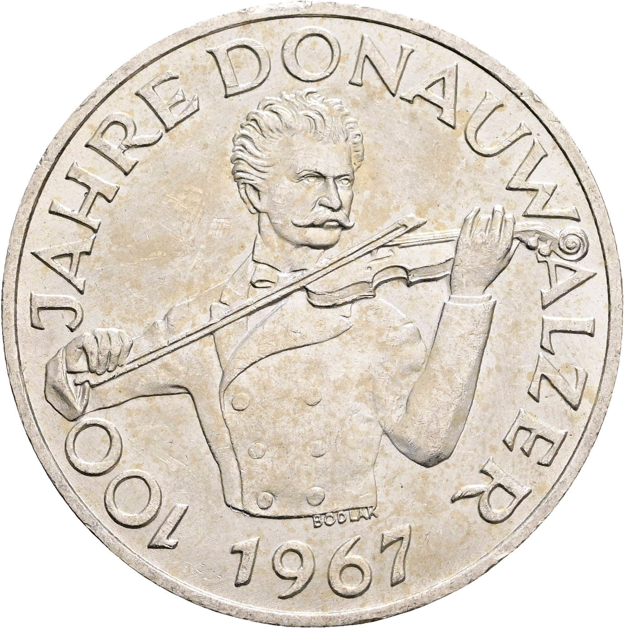 50 Schilling 1967 – Vorderseite