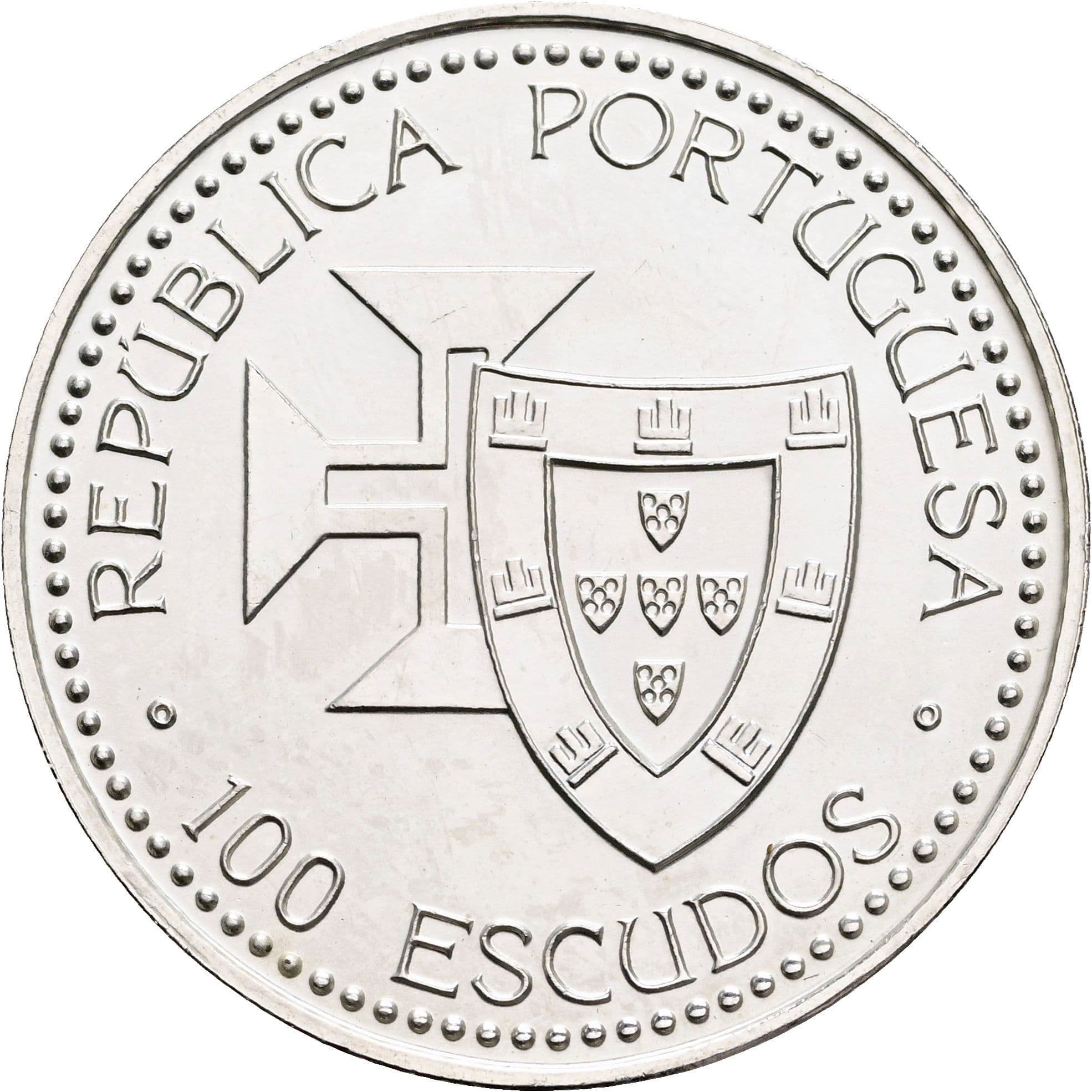 100 Escudos 1989 – Vorderseite