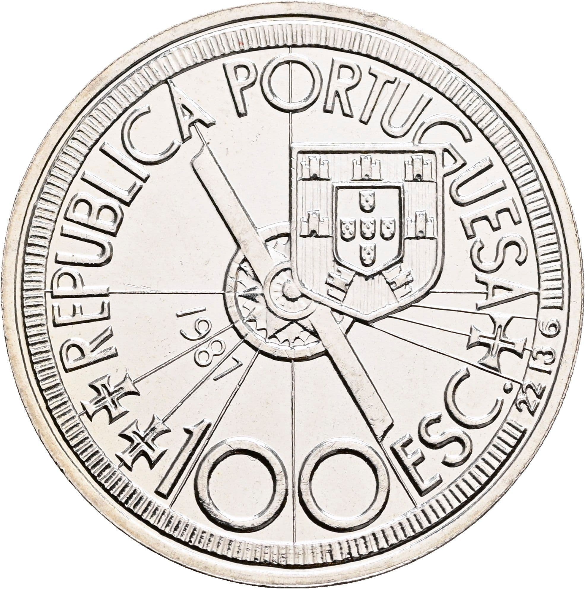 100 Escudos 1987 – Vorderseite