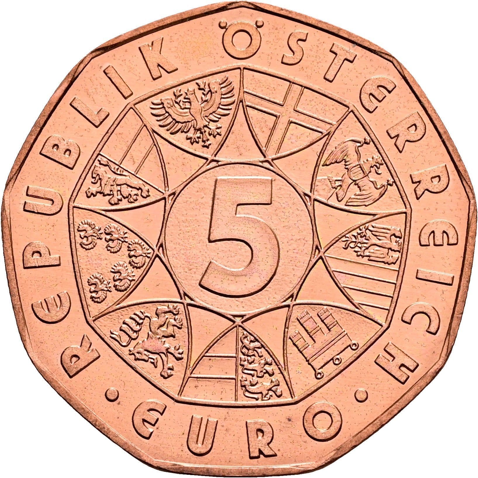 5 Euro 2013 – Vorderseite