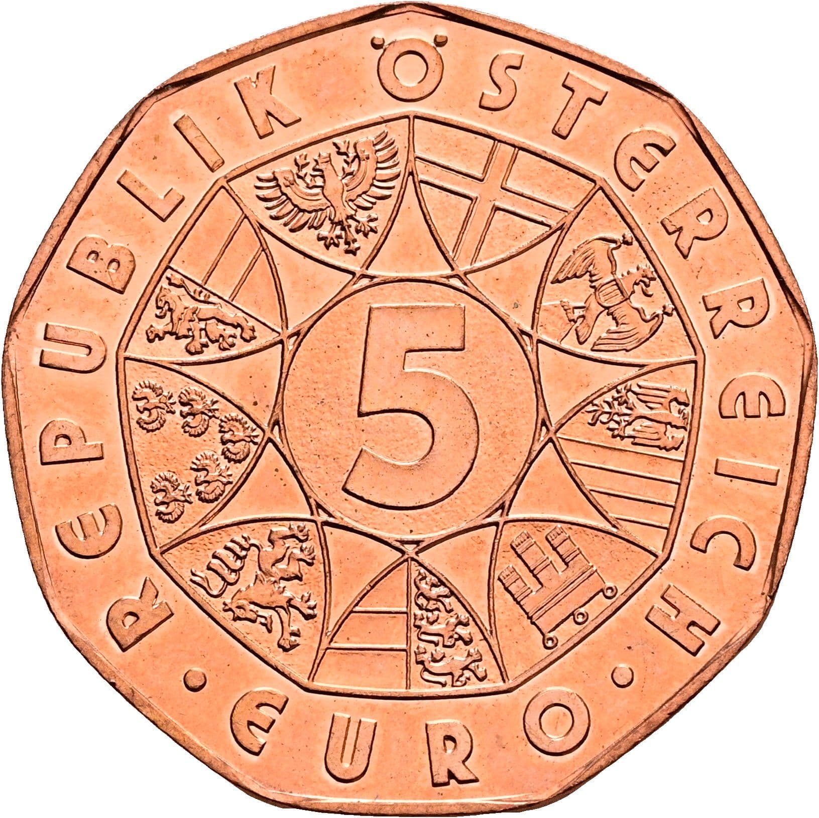 5 Euro 2013 – Vorderseite