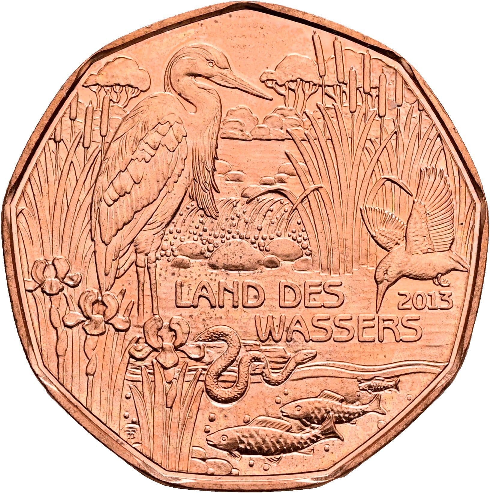5 Euro 2013 – Rückseite