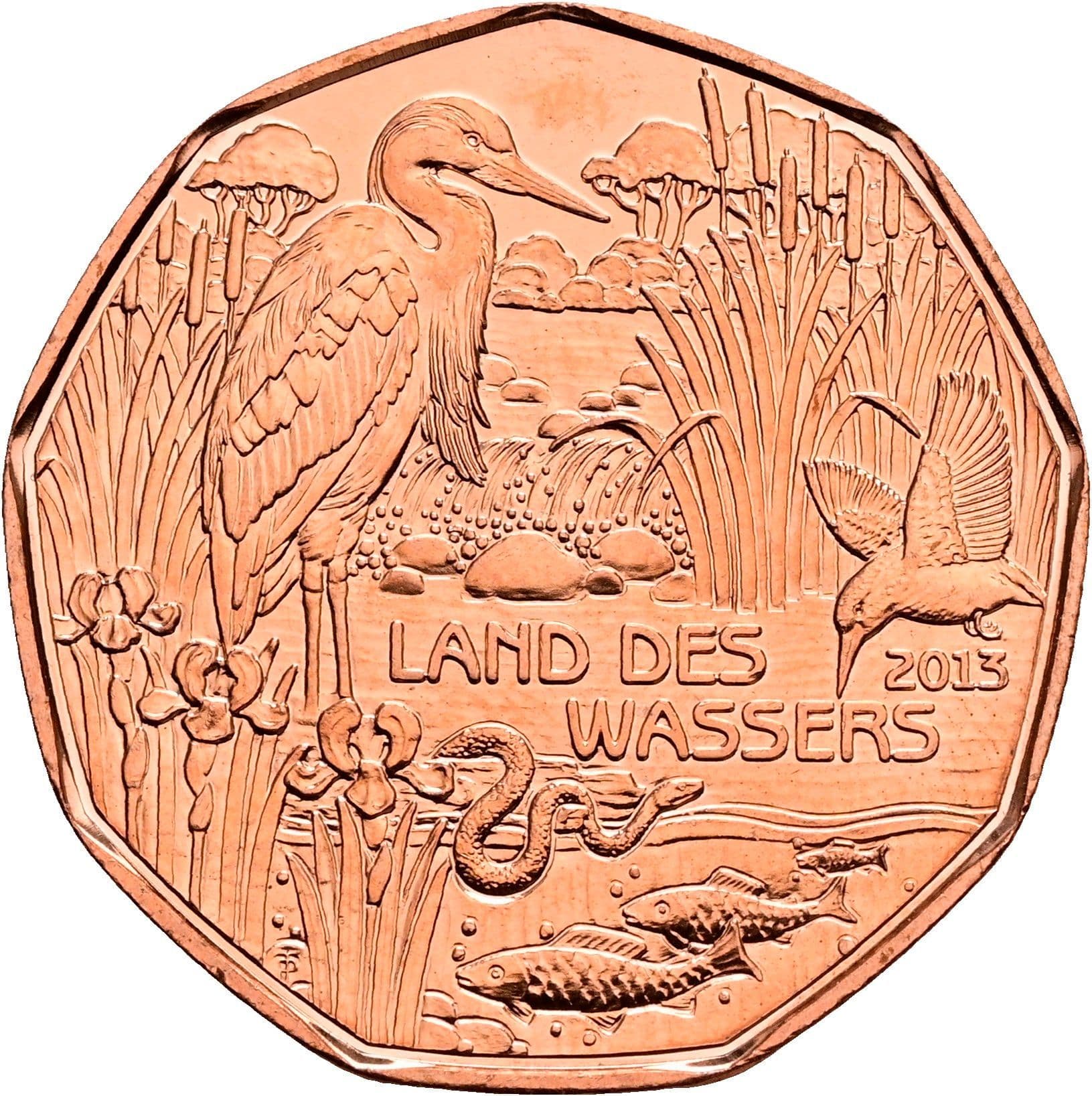 5 Euro 2013 – Rückseite