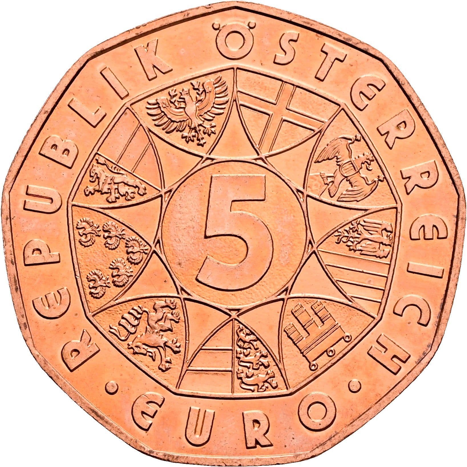 5 Euro 2011 – Vorderseite