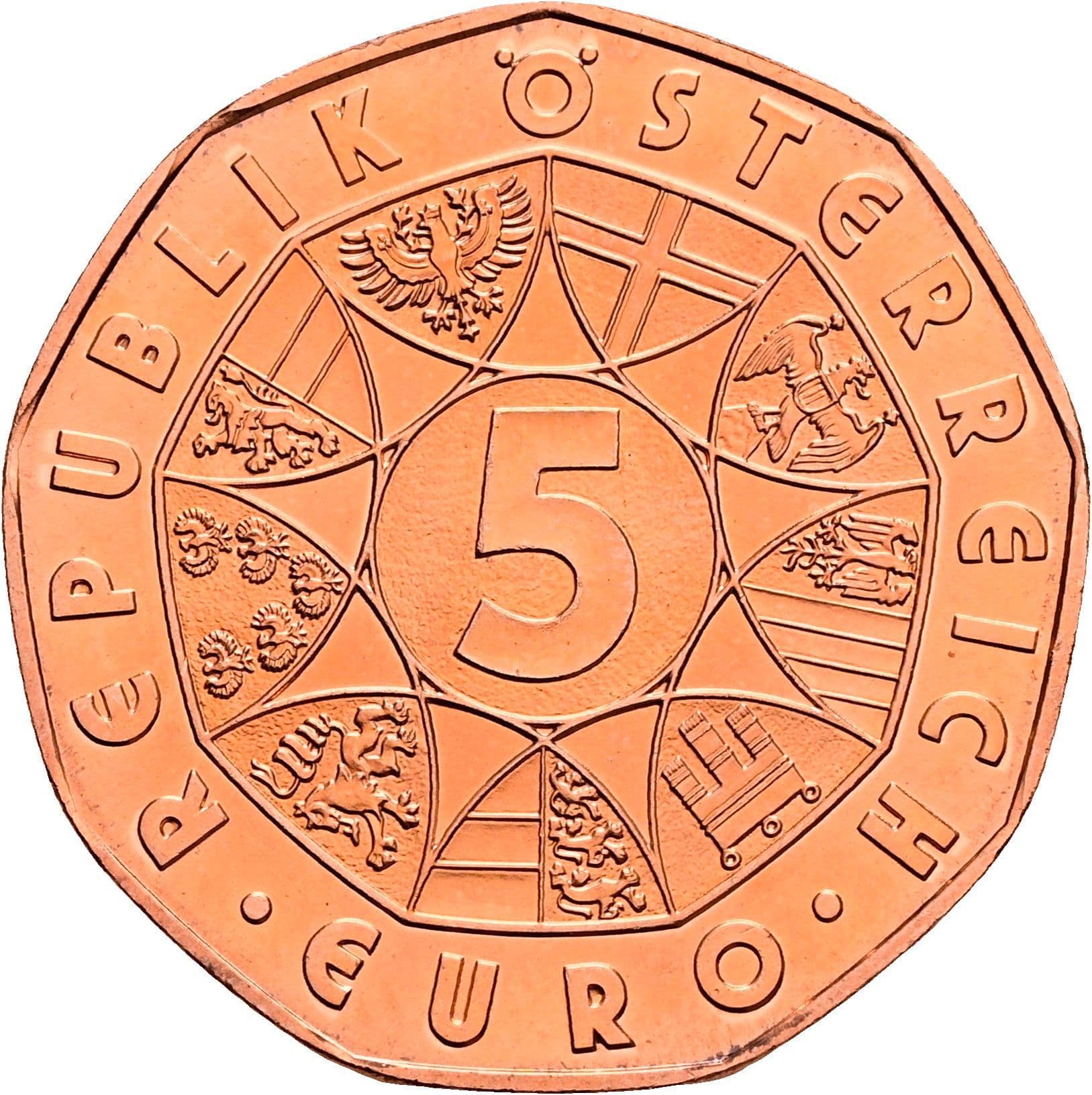 5 Euro 2011 – Vorderseite