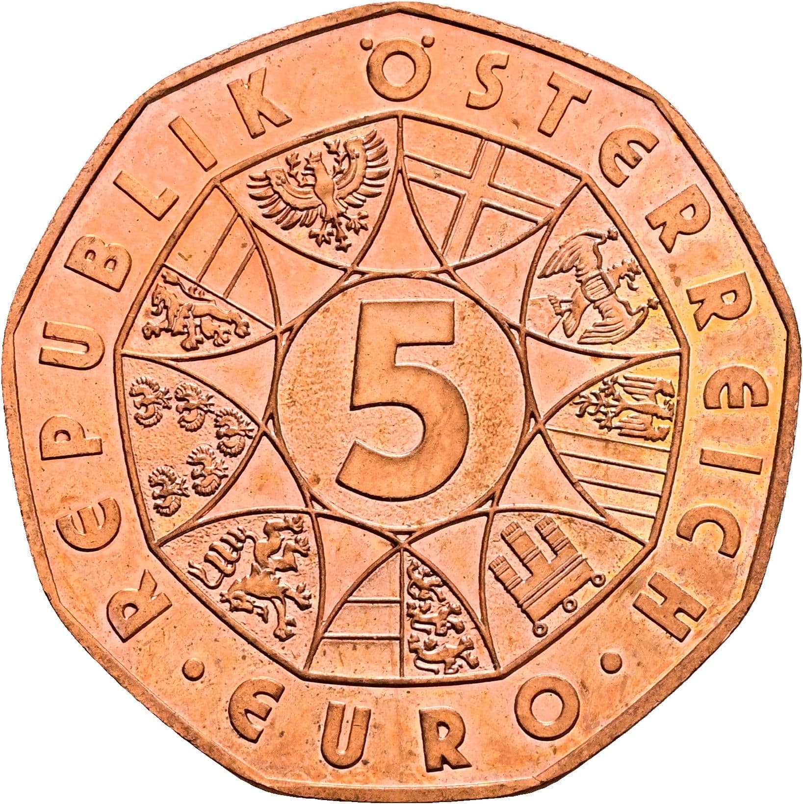 5 Euro 2012 – Vorderseite