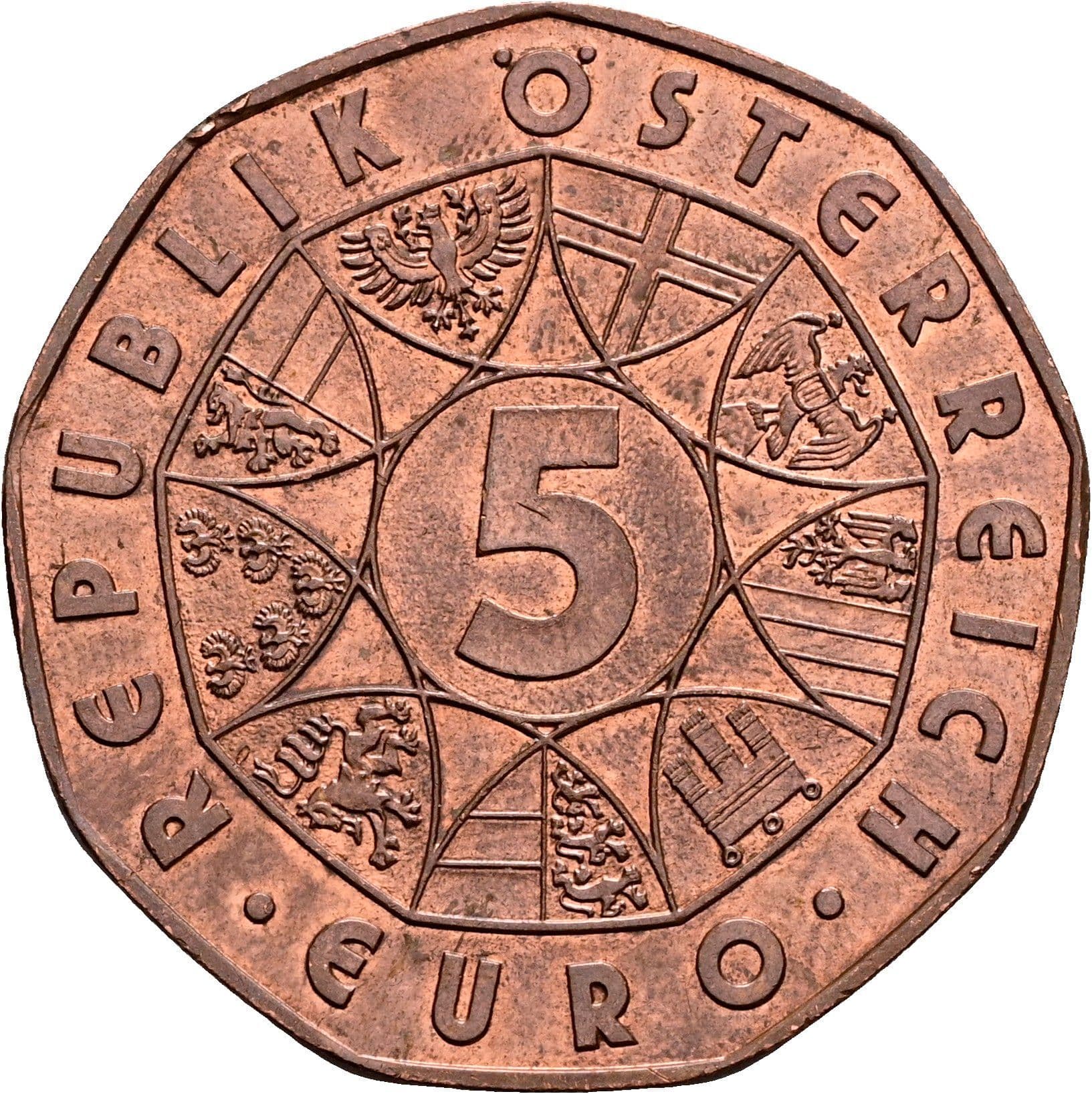 5 Euro 2011 – Vorderseite