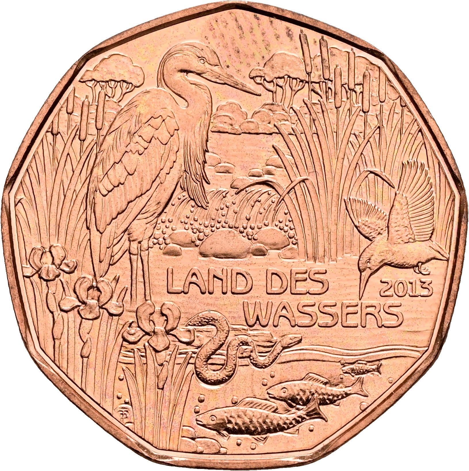5 Euro 2013 – Rückseite