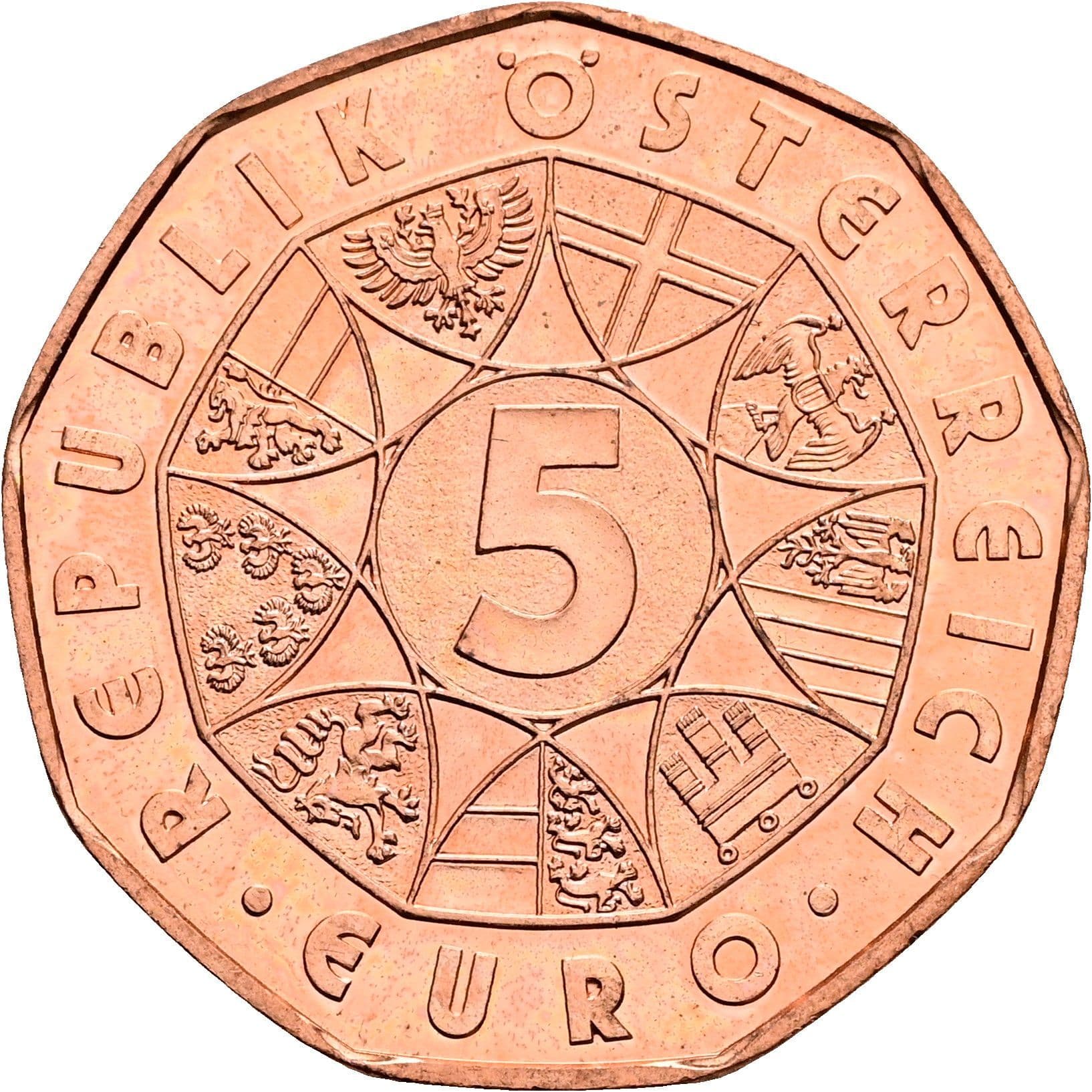 5 Euro 2013 – Vorderseite