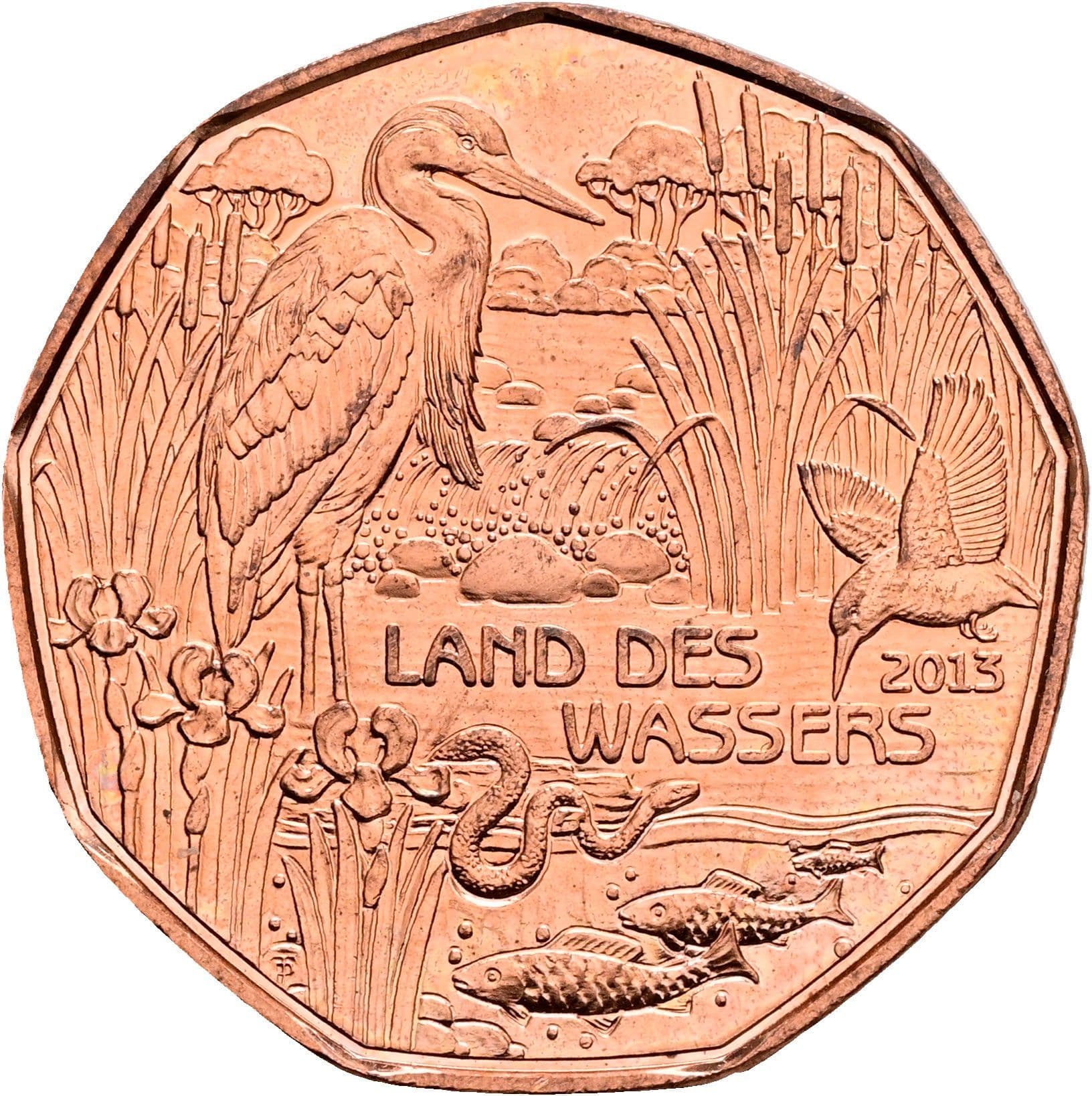 5 Euro 2013 – Rückseite