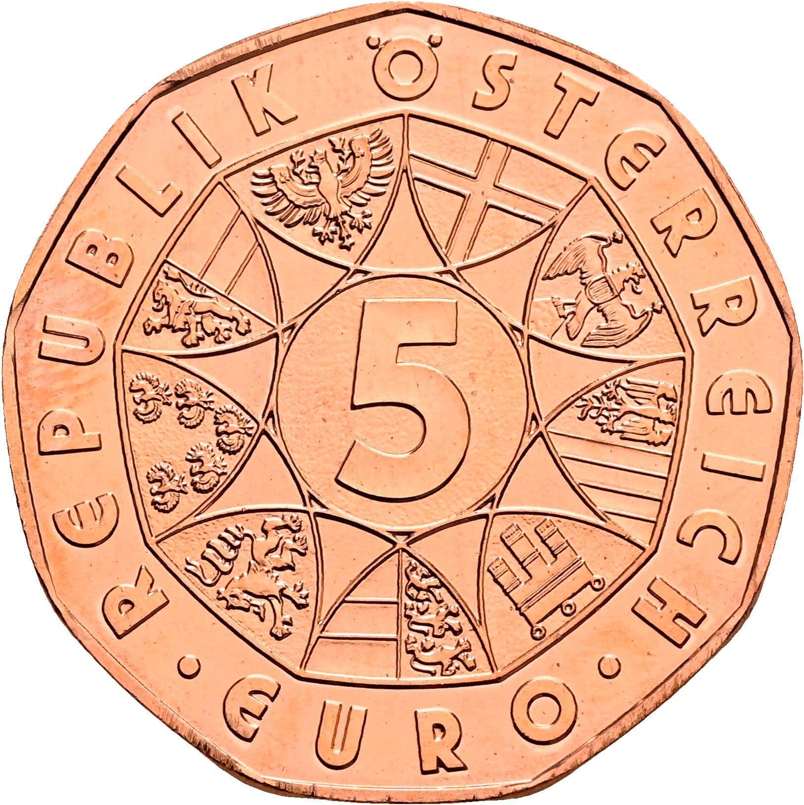 5 Euro 2011 – Vorderseite
