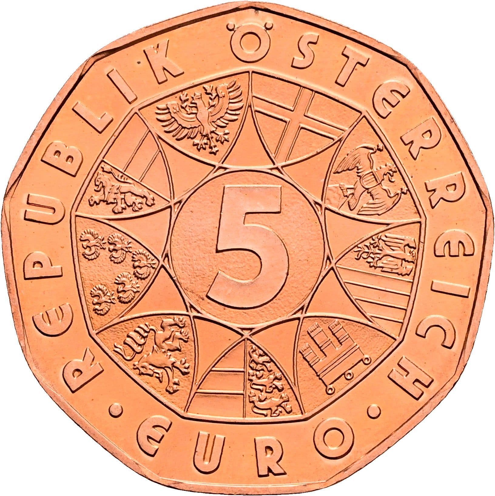 5 Euro 2011 – Vorderseite