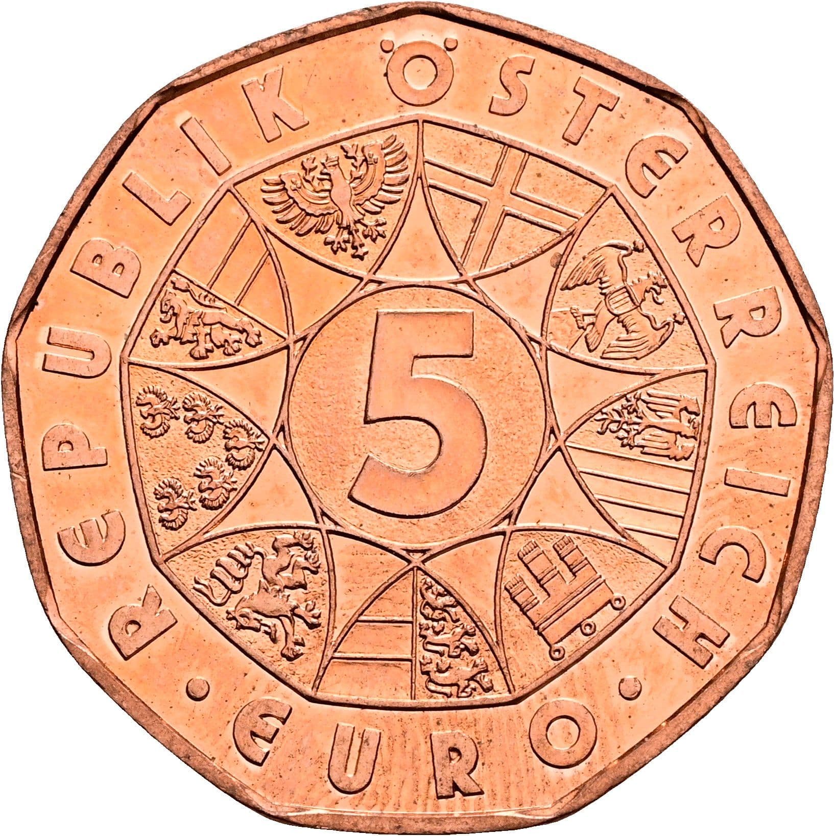 5 Euro 2013 – Vorderseite