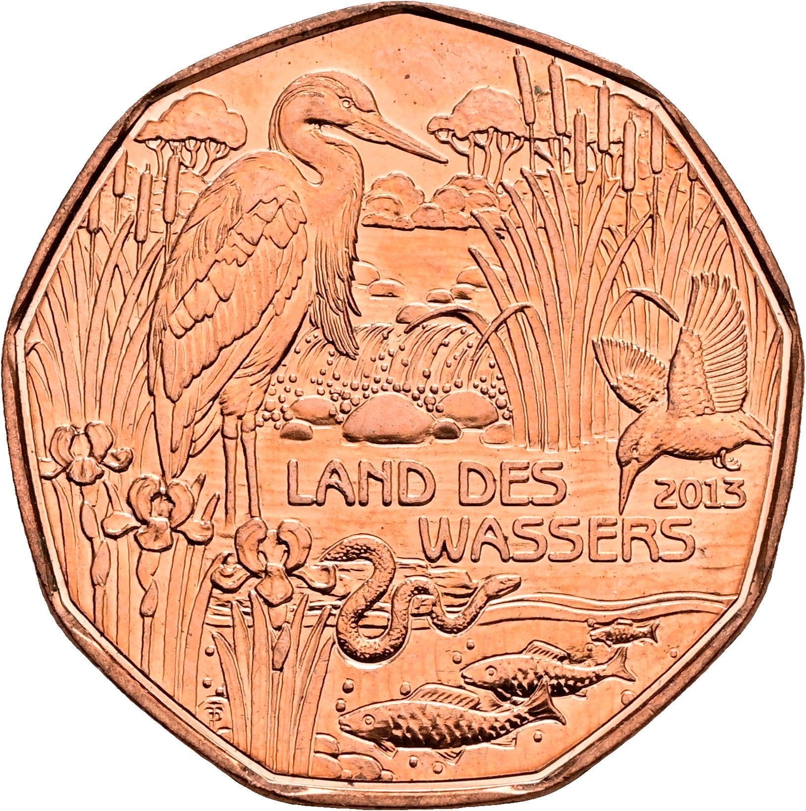 5 Euro 2013 – Rückseite