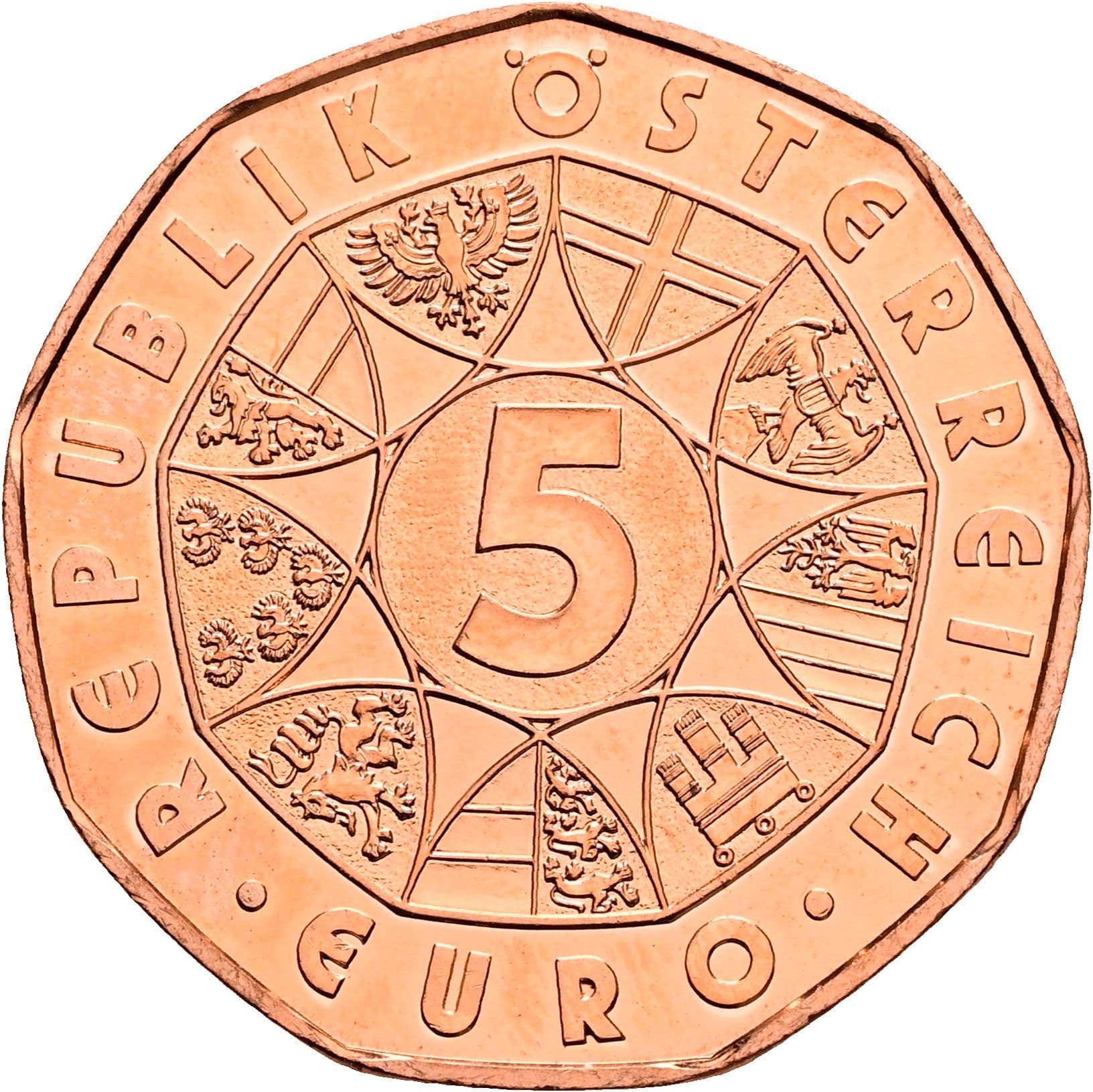 5 Euro 2013 – Vorderseite