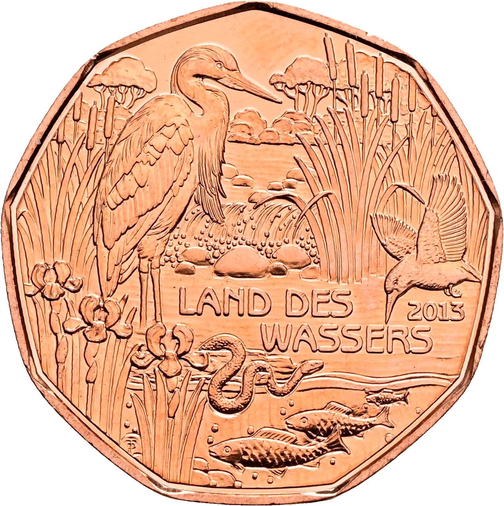 5 Euro 2013 – Rückseite