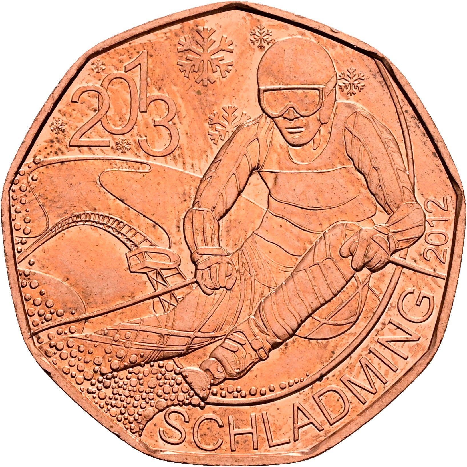 5 Euro 2012 – Rückseite