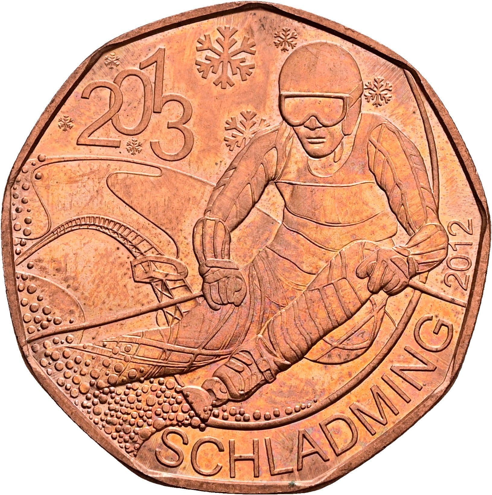 5 Euro 2012 – Rückseite