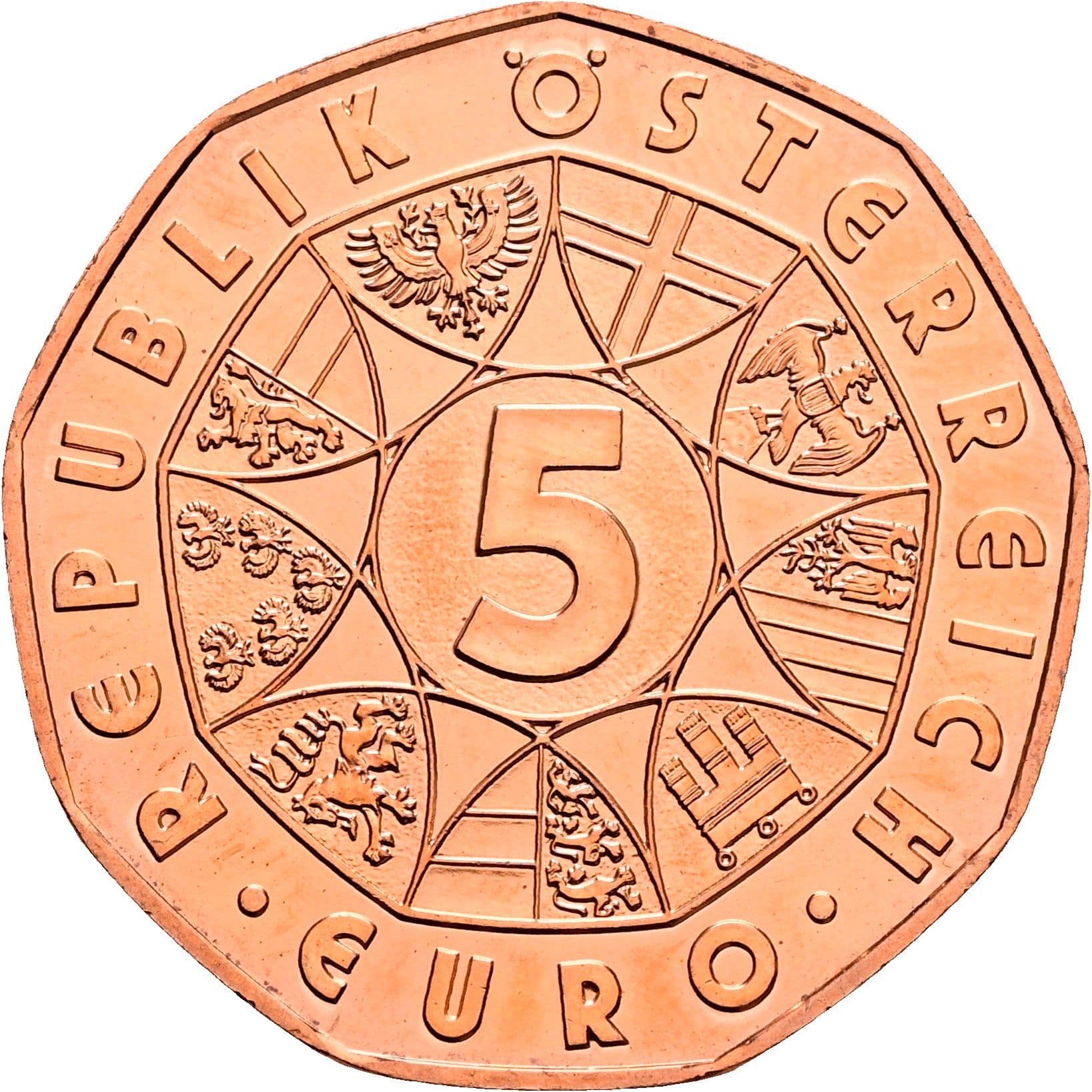 5 Euro 2011 – Vorderseite