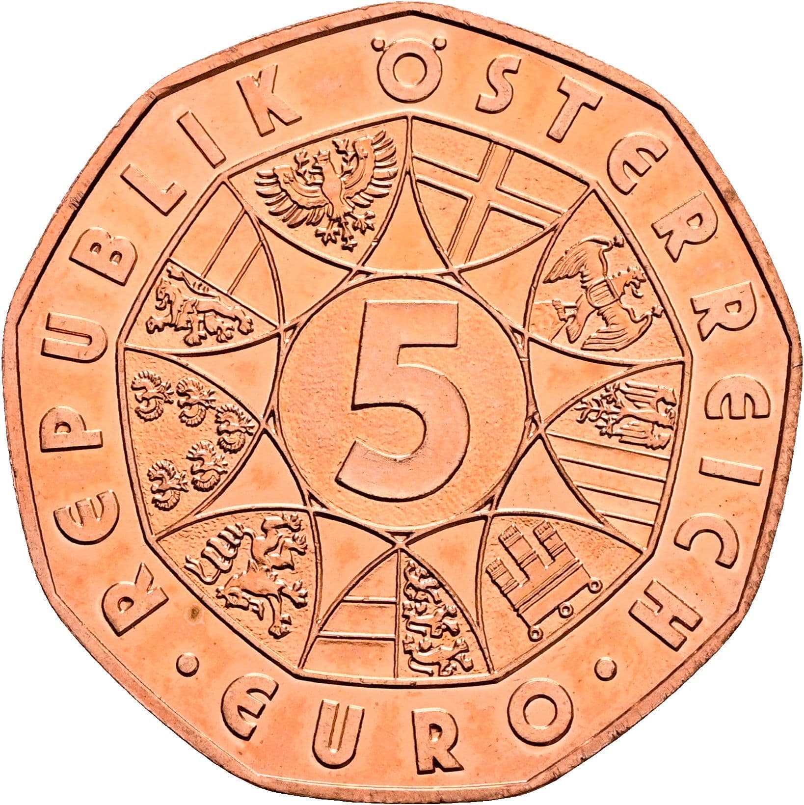 5 Euro 2011 – Vorderseite