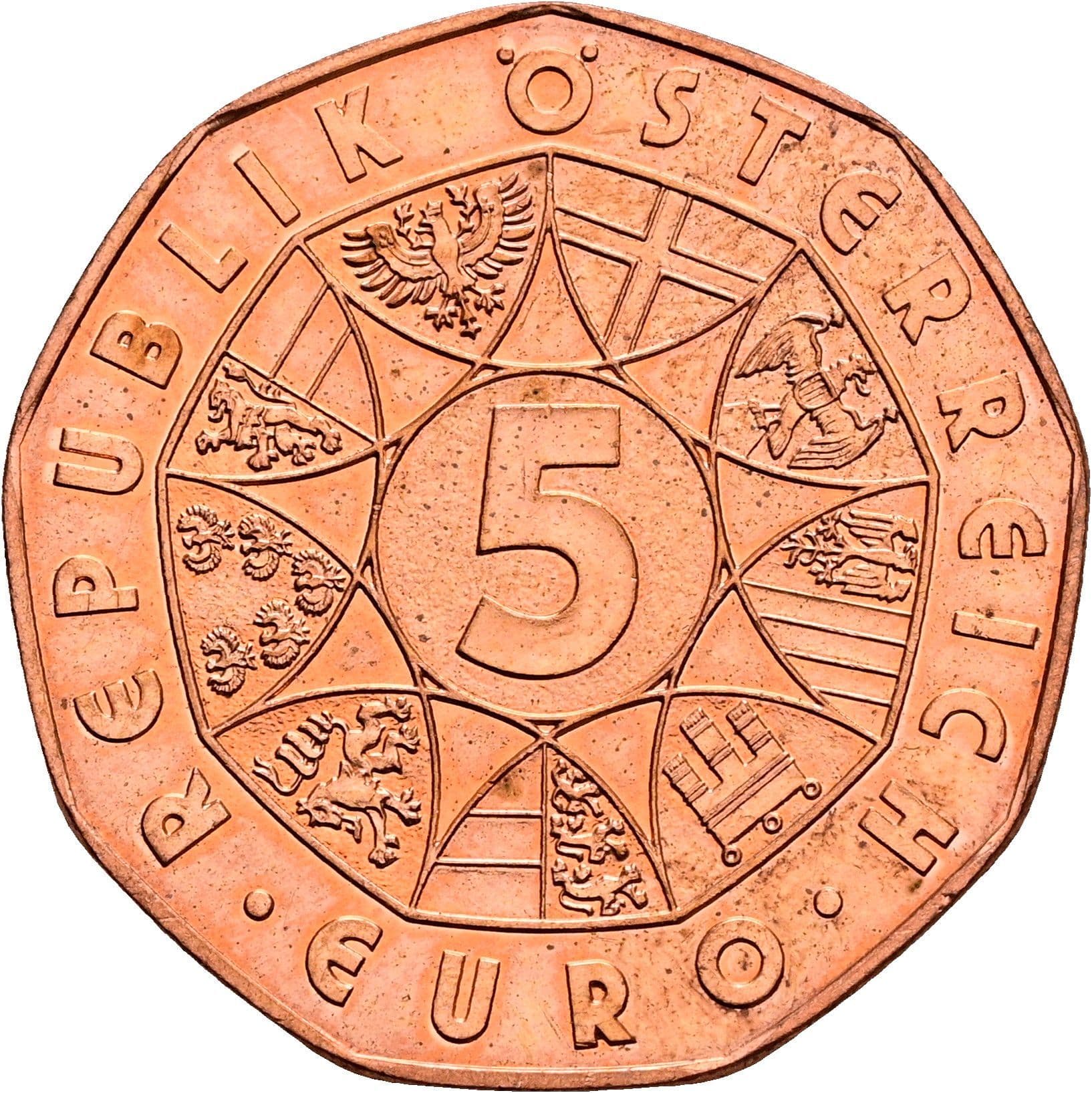 5 Euro 2013 – Vorderseite