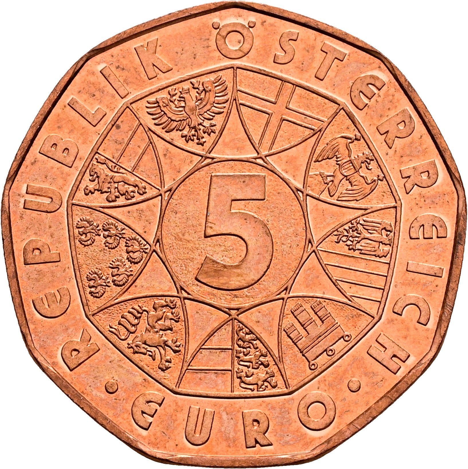 5 Euro 2013 – Vorderseite
