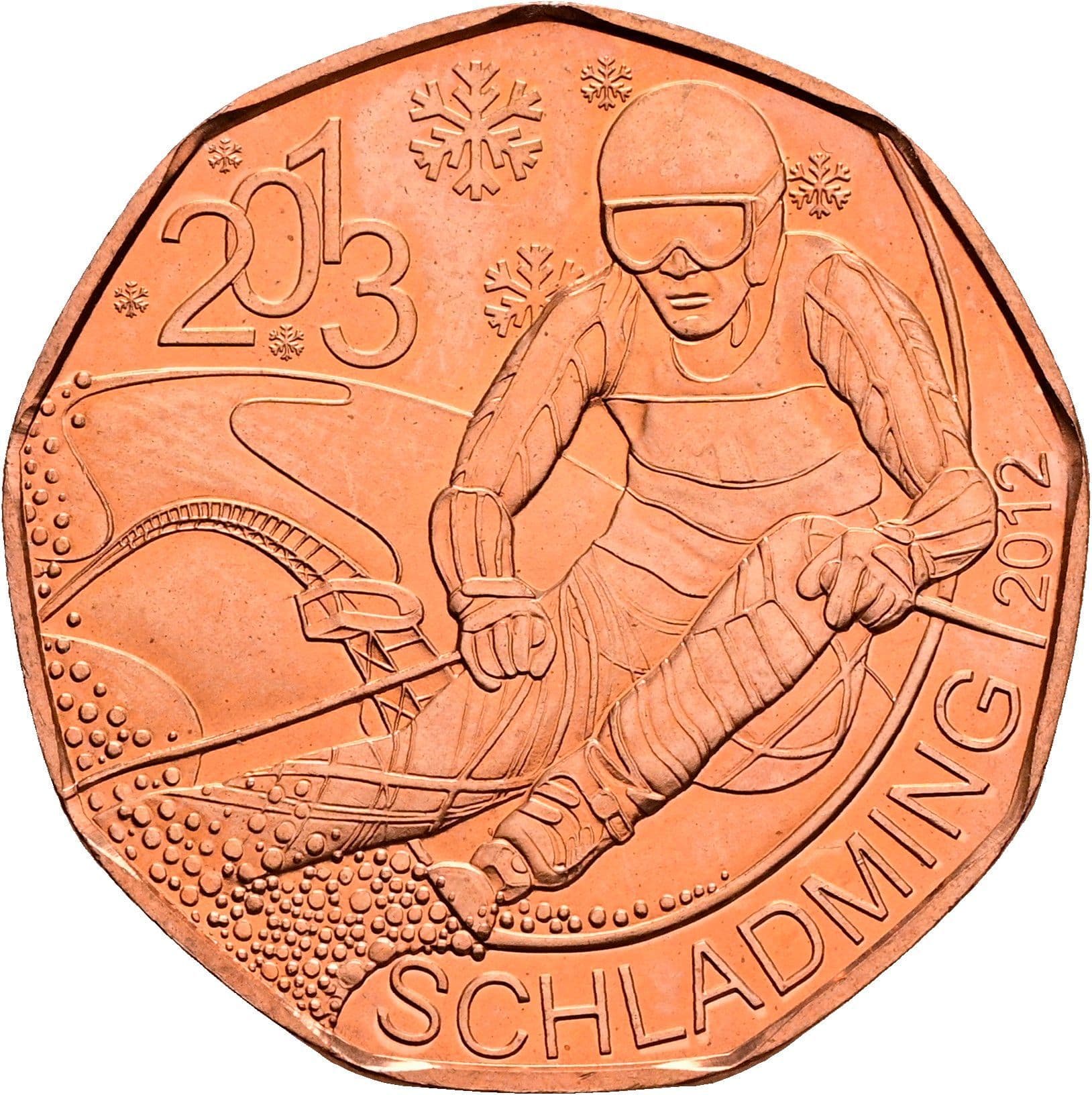 5 Euro 2012 – Rückseite