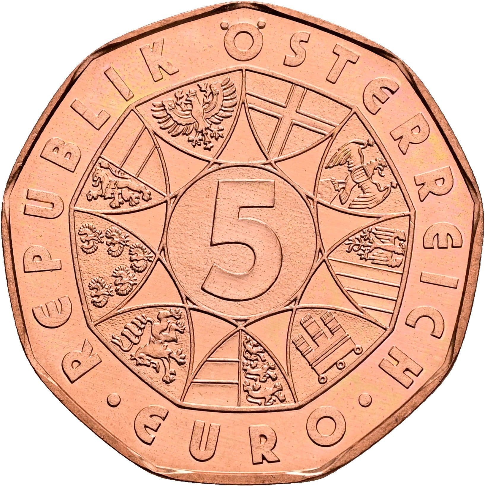 5 Euro 2013 – Vorderseite