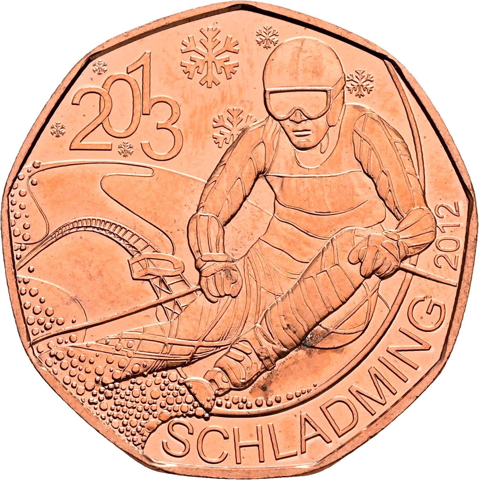 5 Euro 2012 – Rückseite