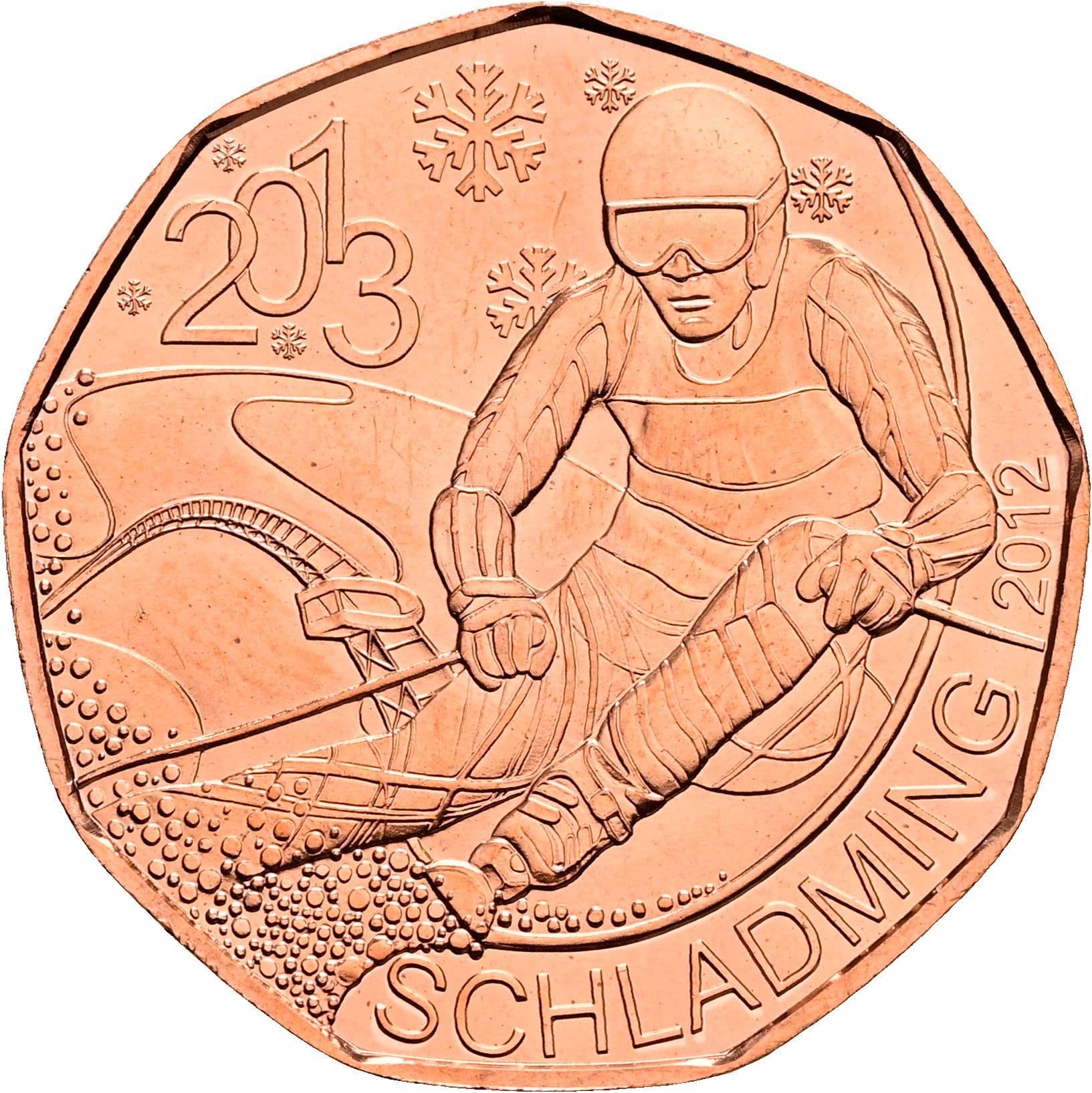 5 Euro 2012 – Rückseite
