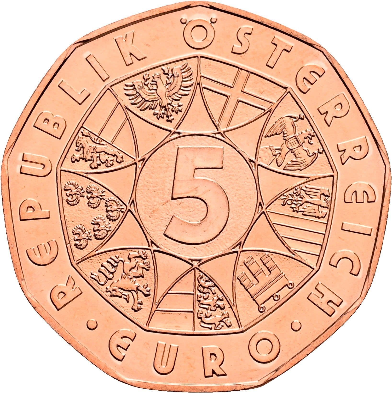 5 Euro 2013 – Vorderseite