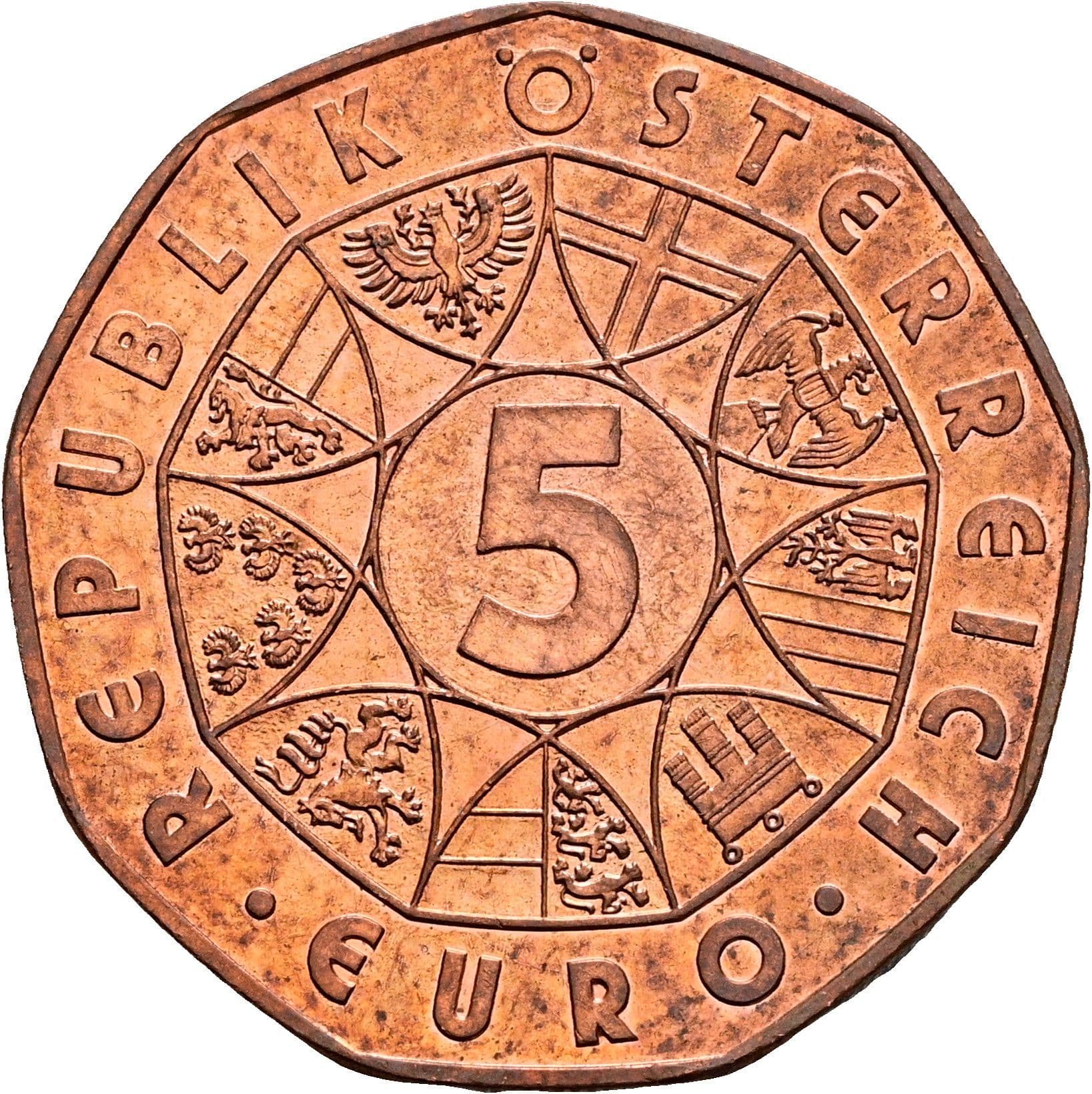 5 Euro 2013 – Vorderseite